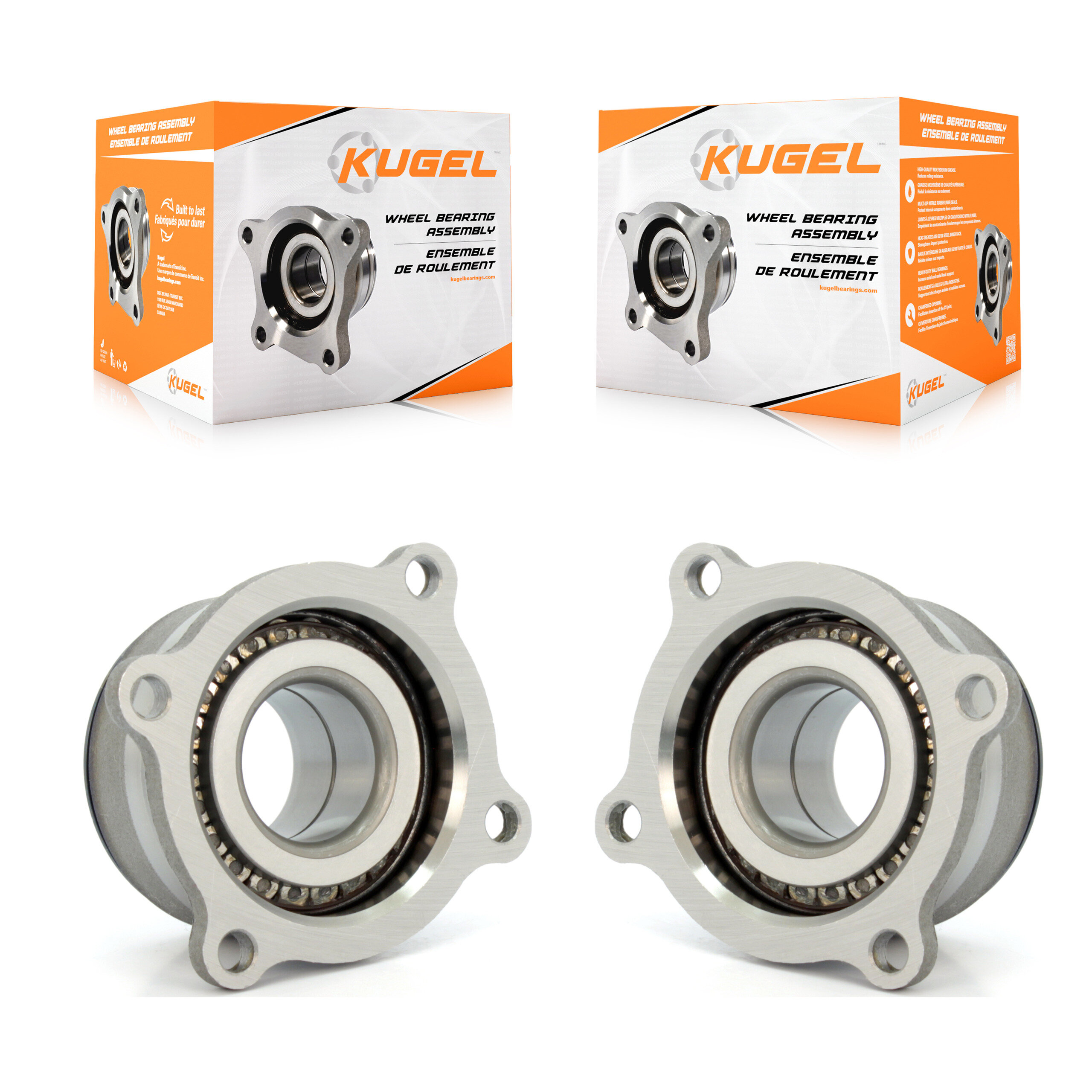 Kugel - K70-100239 - Rear Wheel Bearing Assembly Kits