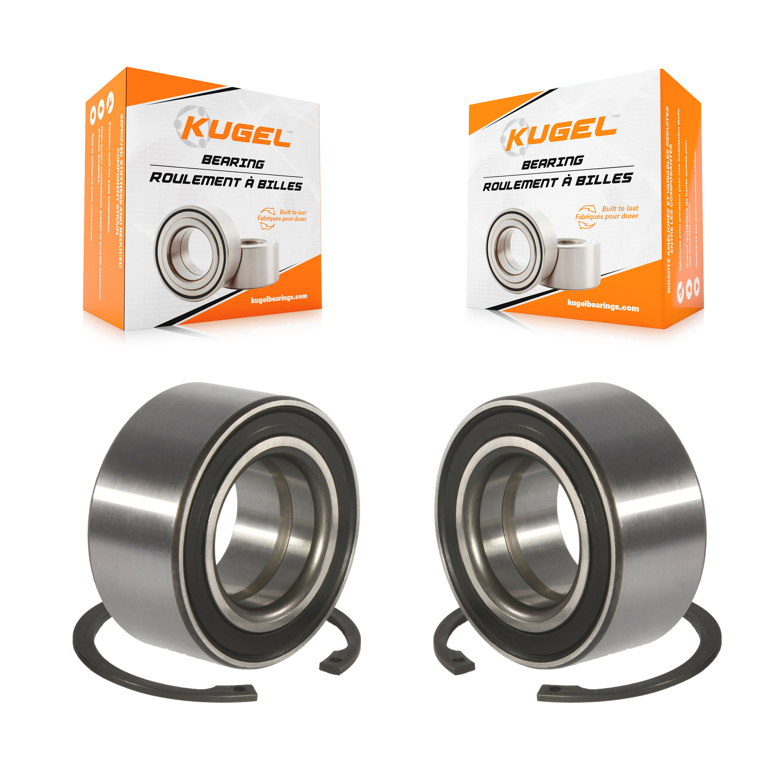 Kugel - K70-100492 - Front Wheel Bearing Kits
