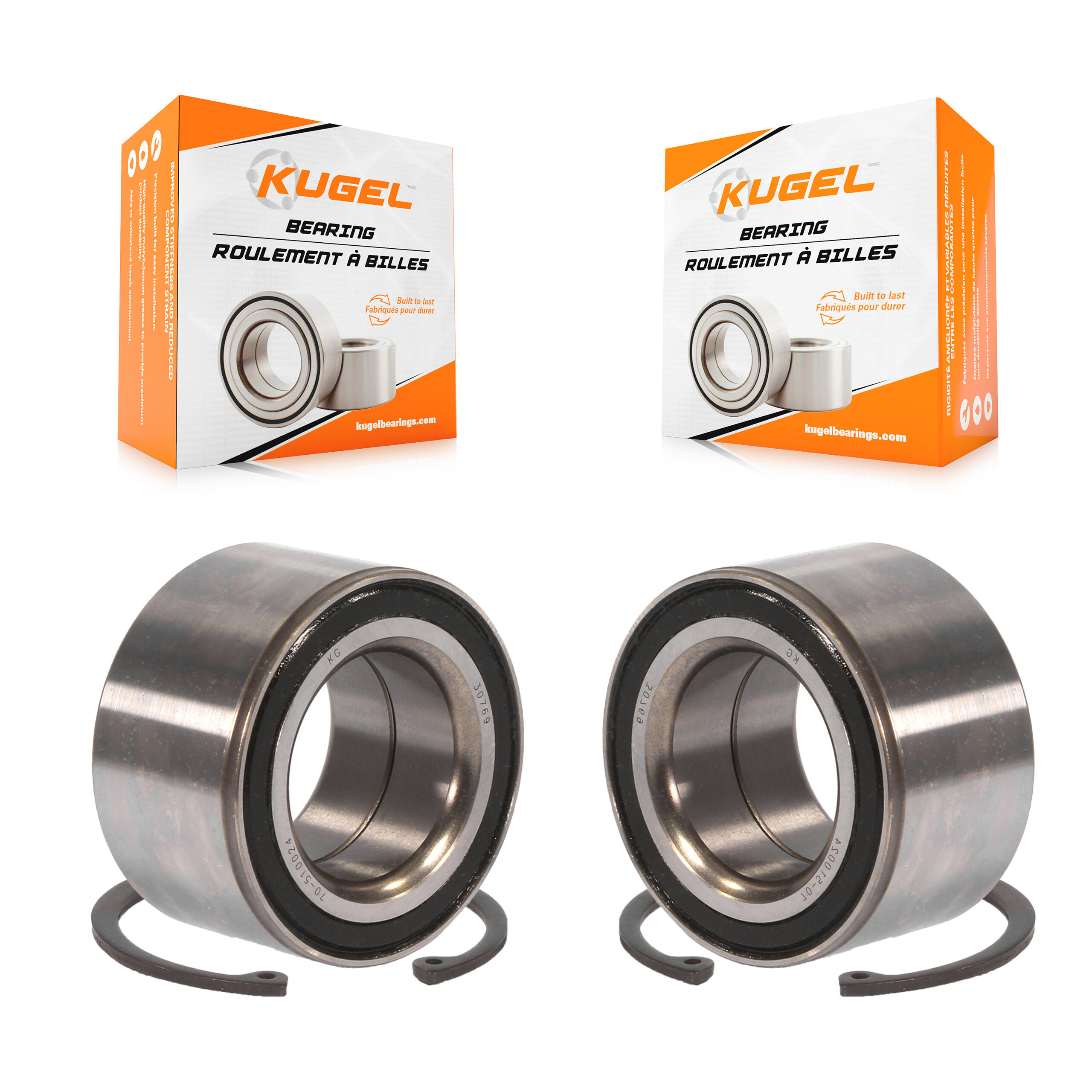 Kugel - K70-100494 - Front Wheel Bearing Kits