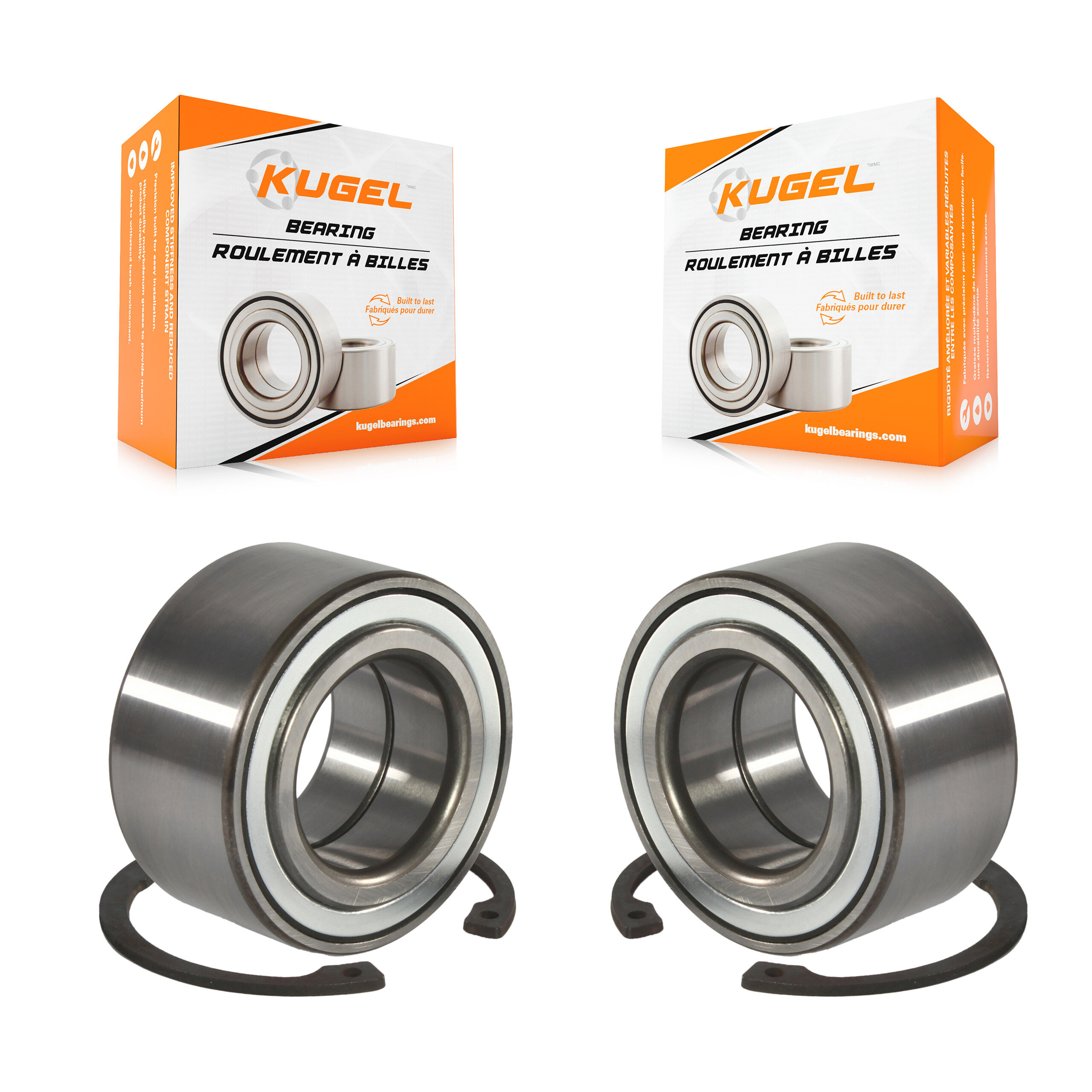 Kugel - K70-100496 - Front Wheel Bearing Kits