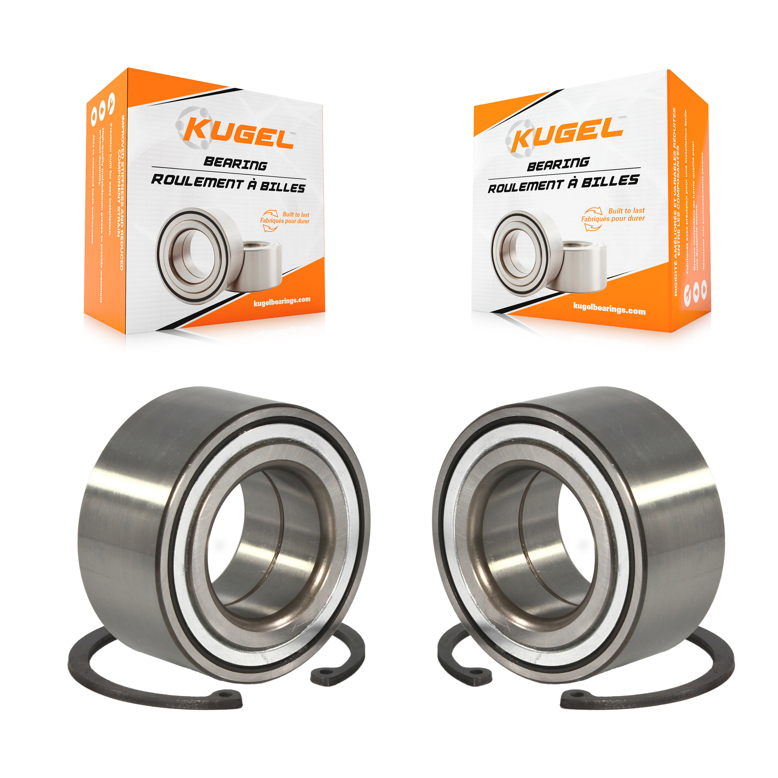 Kugel - K70-100516 - Front Wheel Bearing Kits