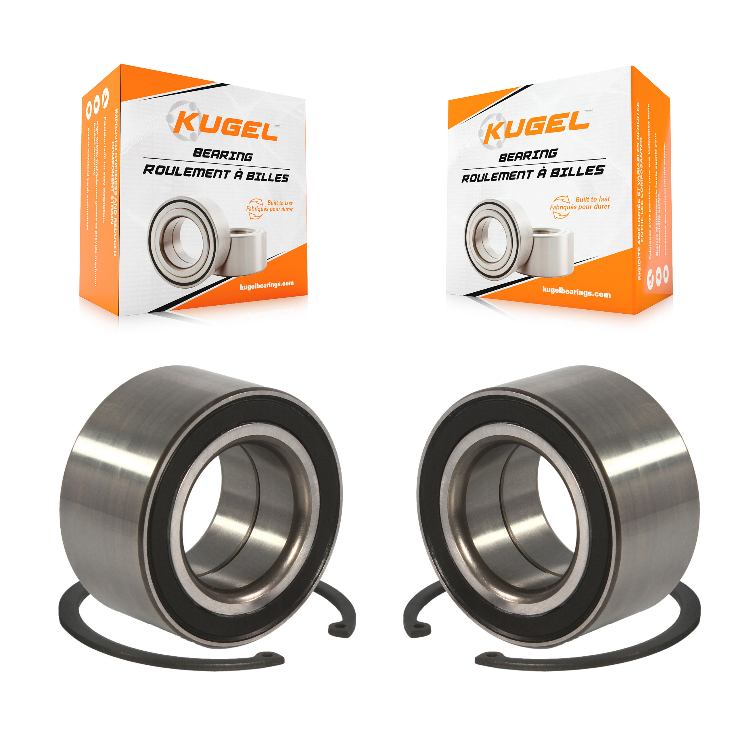 Kugel - K70-100519 - Front Wheel Bearing Kits