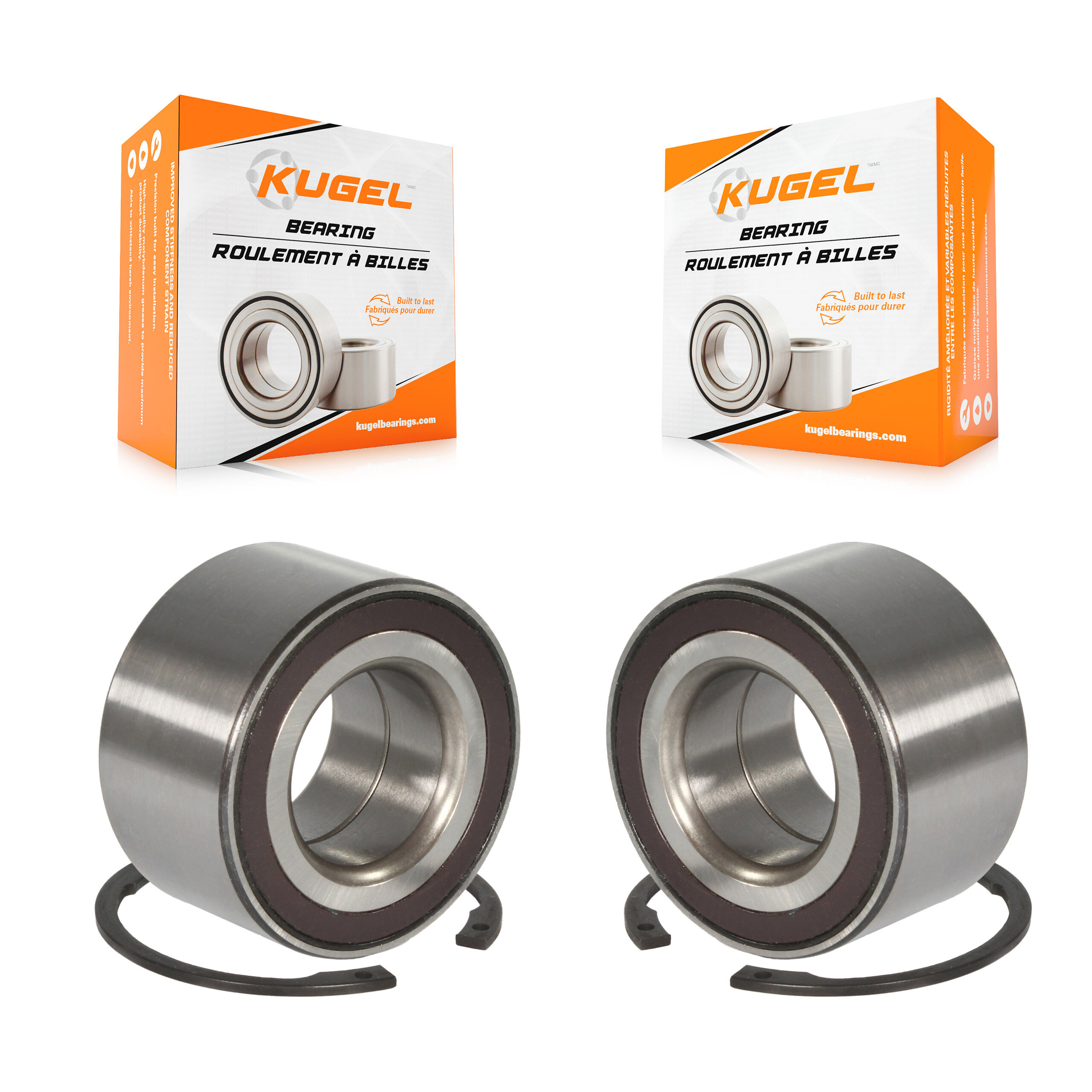 Kugel - K70-100529 - Front Wheel Bearing Kits