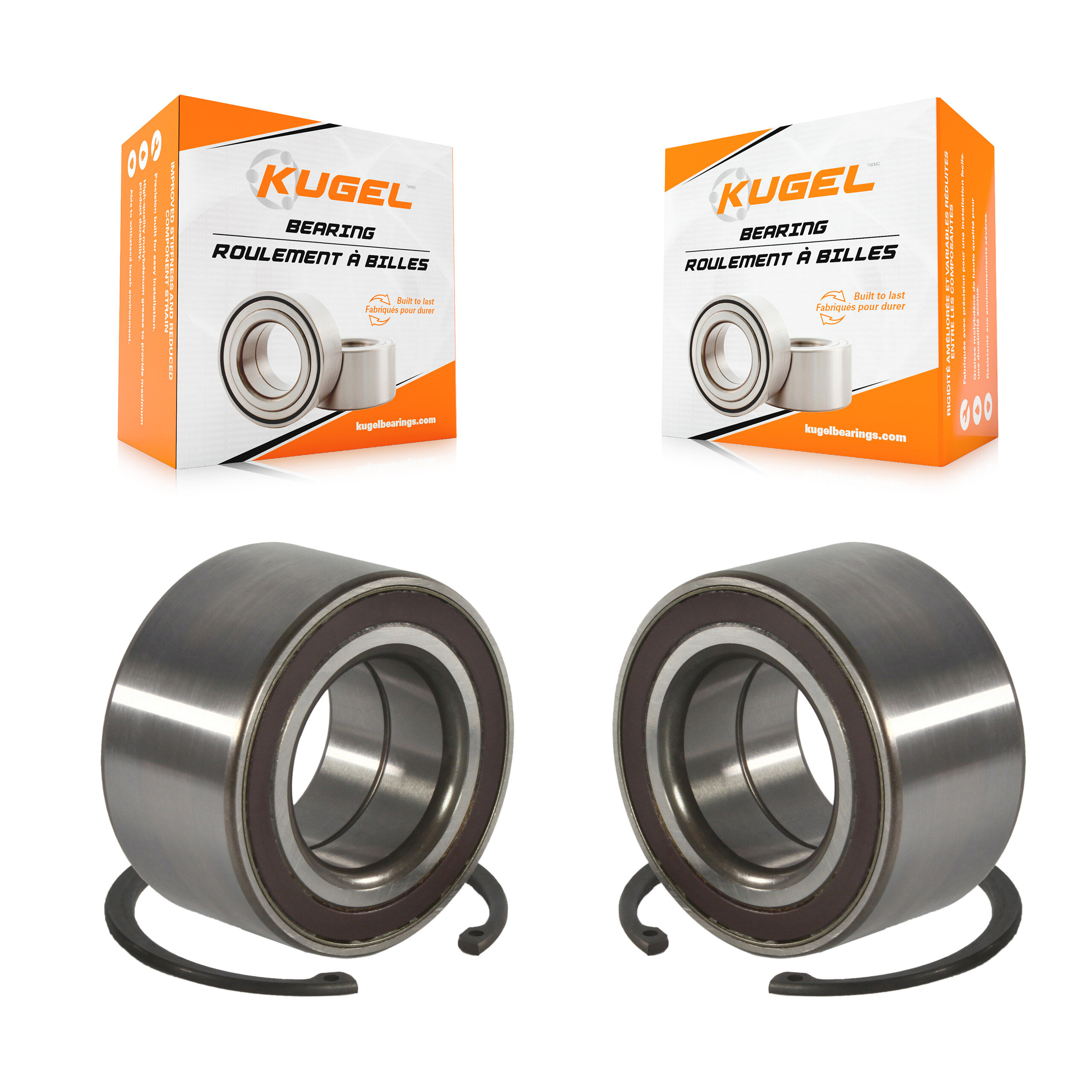 Kugel - K70-100543 - Front Wheel Bearing Kits