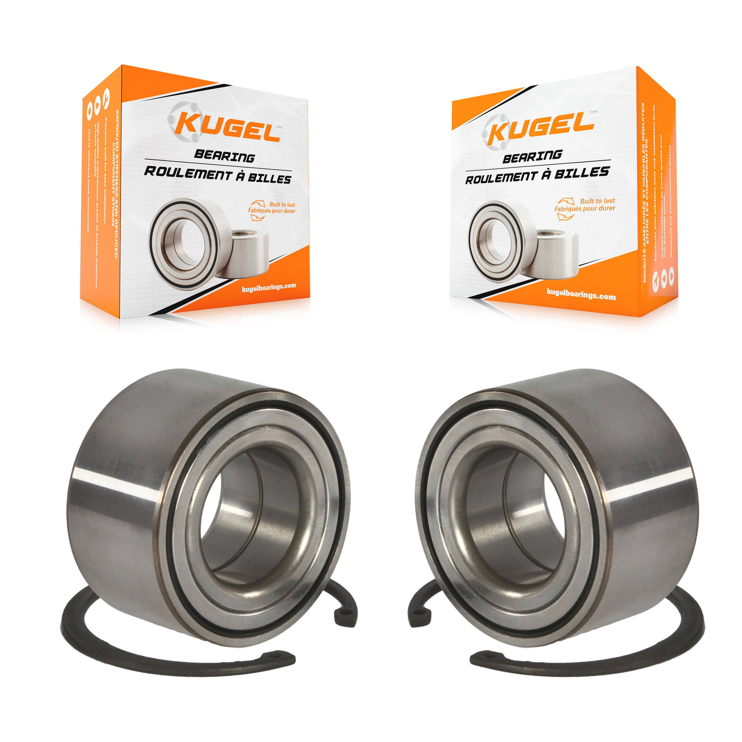 Kugel - K70-100546 - Front Wheel Bearing Kits