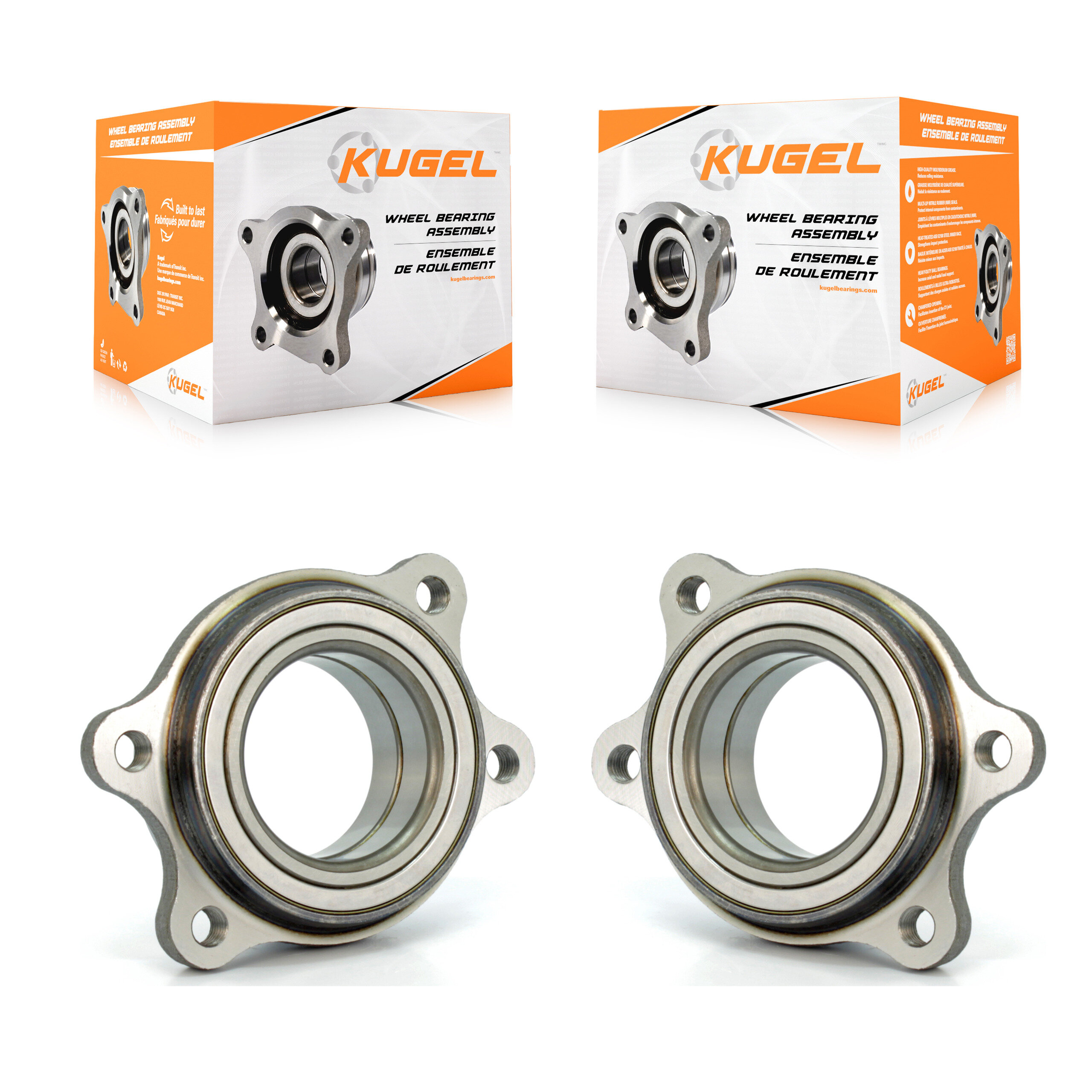 Kugel - K70-101027 - Rear Wheel Bearing Assembly Kits