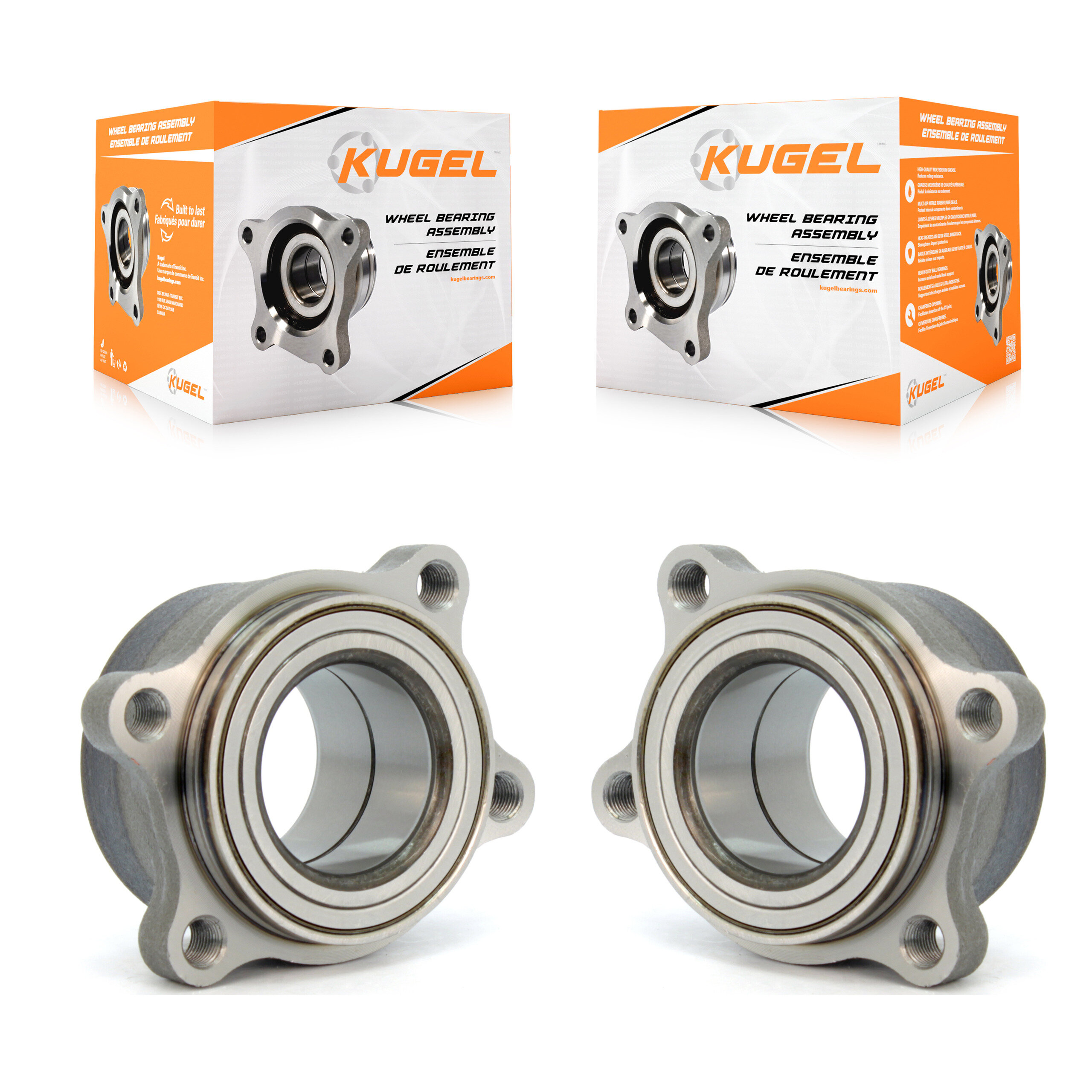 Kugel - K70-101028 - Rear Wheel Bearing Assembly Kits