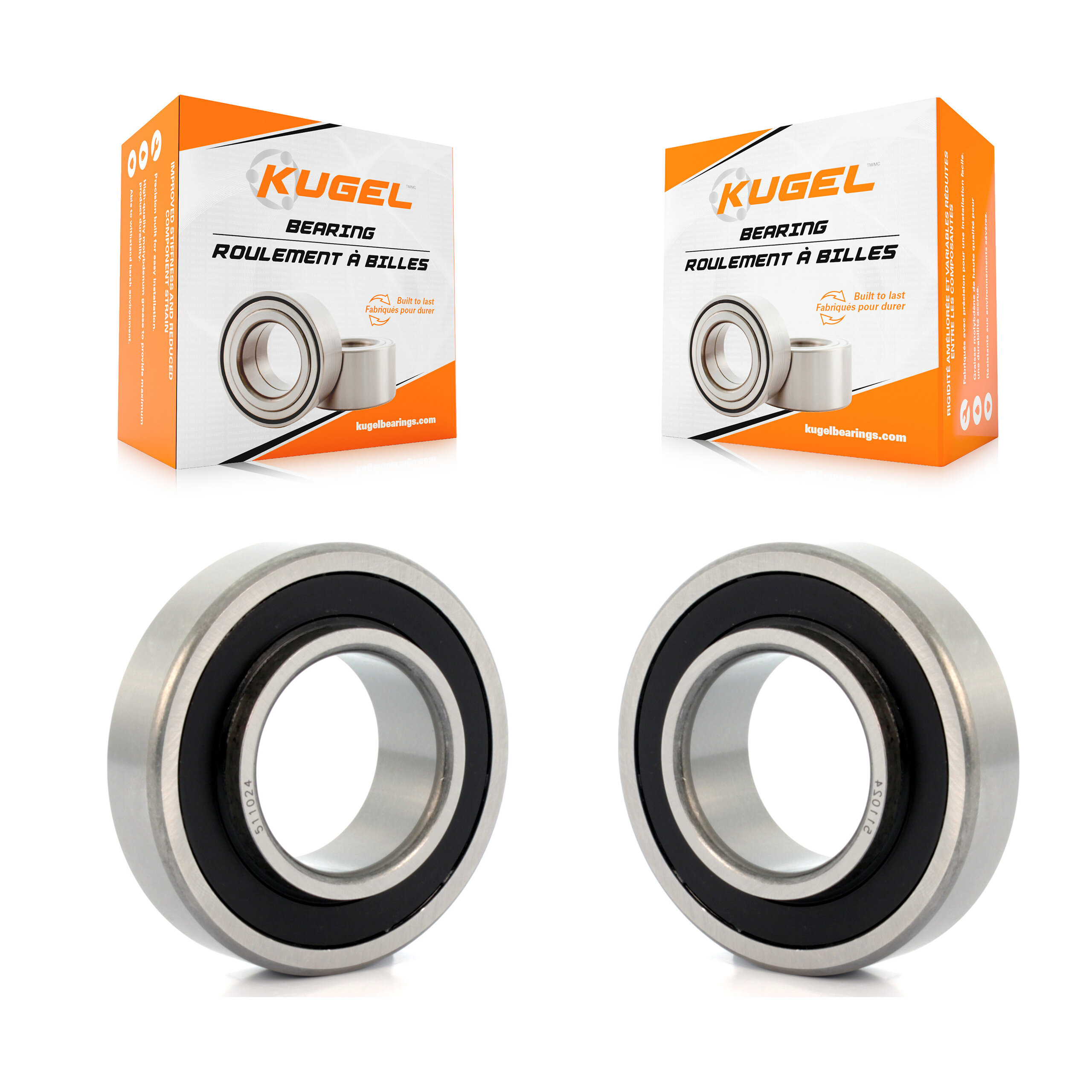Kugel - K70-101064 - Rear Wheel Bearing Kits