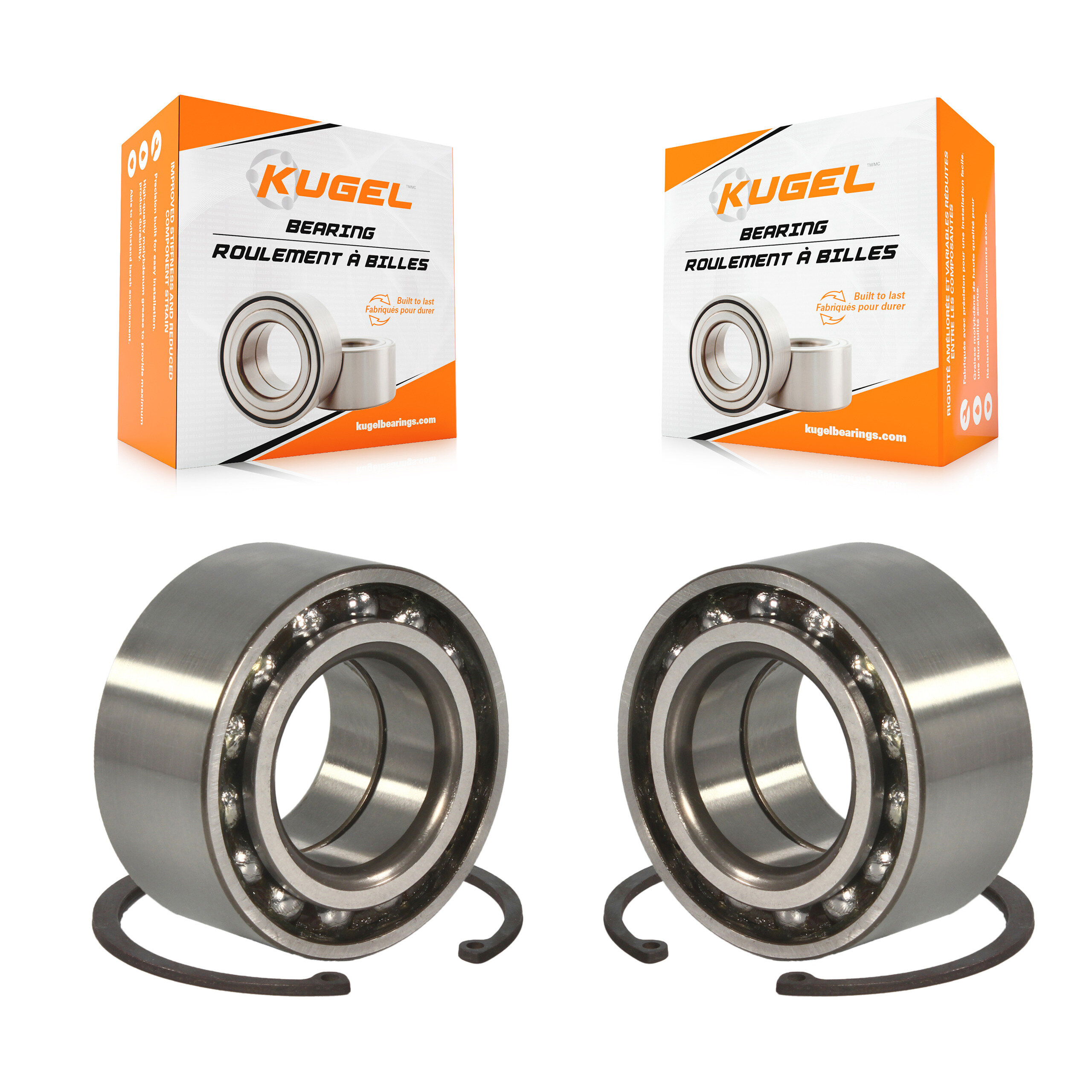 Kugel - K70-101067 - Rear Wheel Bearing Kits