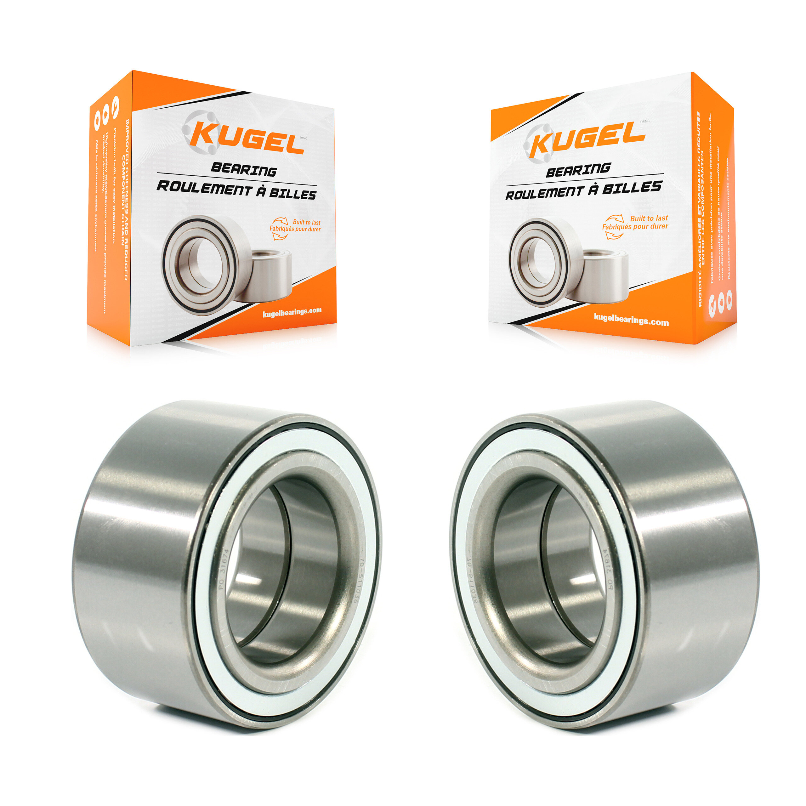 Kugel - K70-101069 - Rear Wheel Bearing Kits