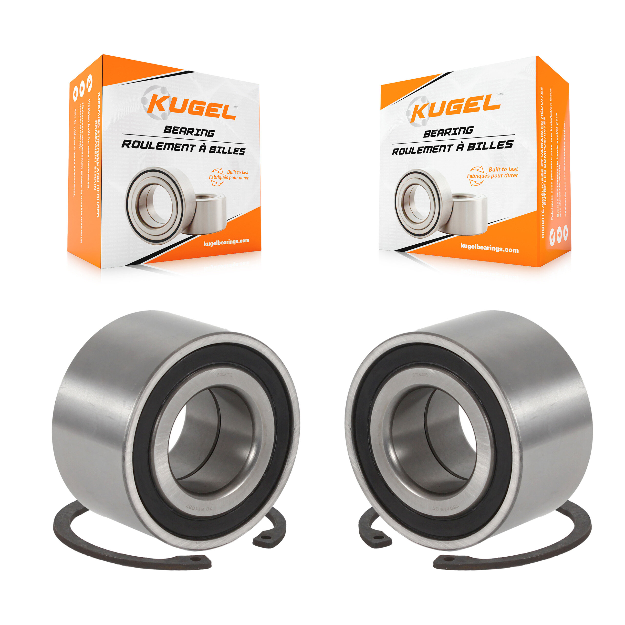Kugel - K70-101070 - Rear Wheel Bearing Kits