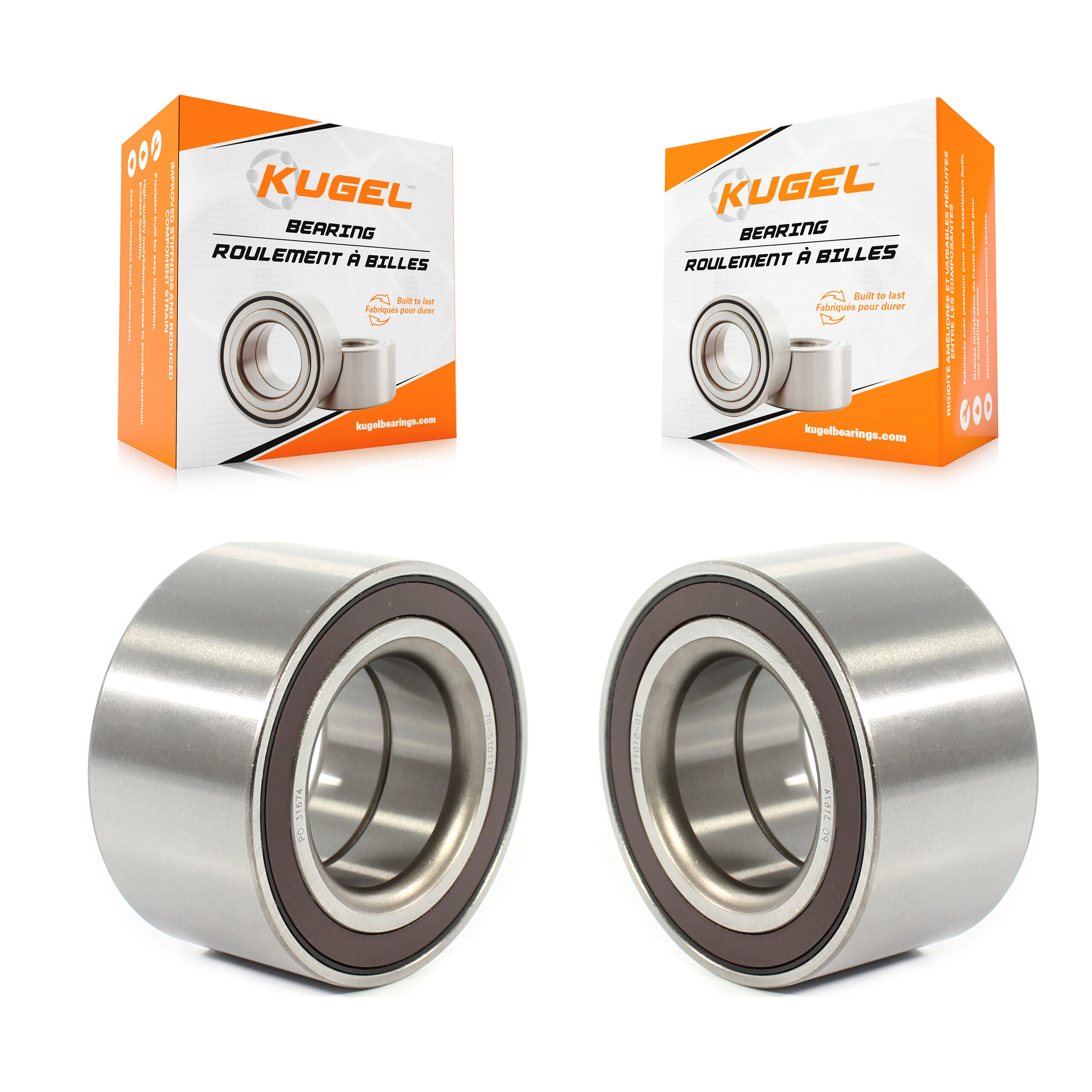 Kugel - K70-101364 - Rear Wheel Bearing Kits