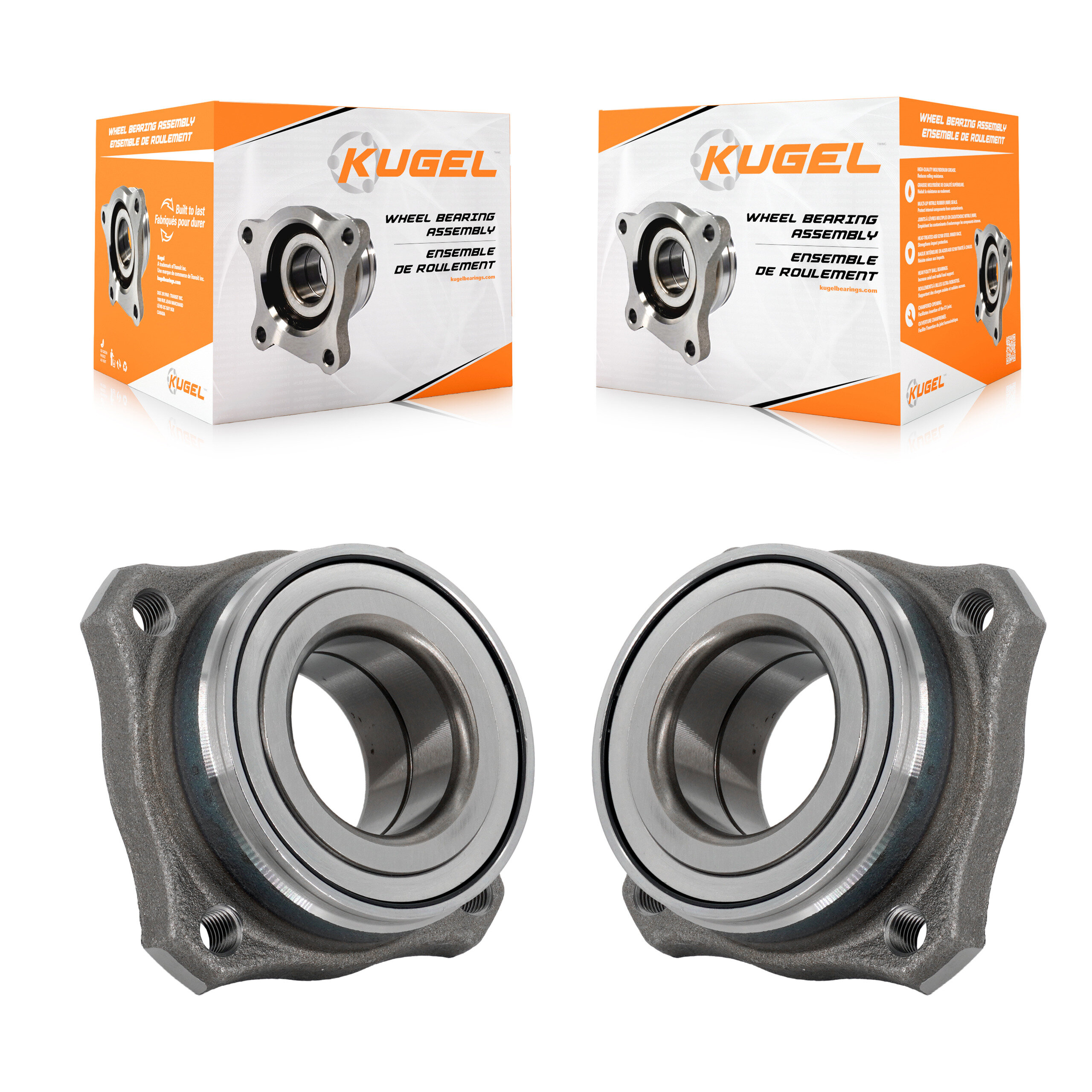 Kugel - K70-102128 - Rear Wheel Bearing Assembly Kits