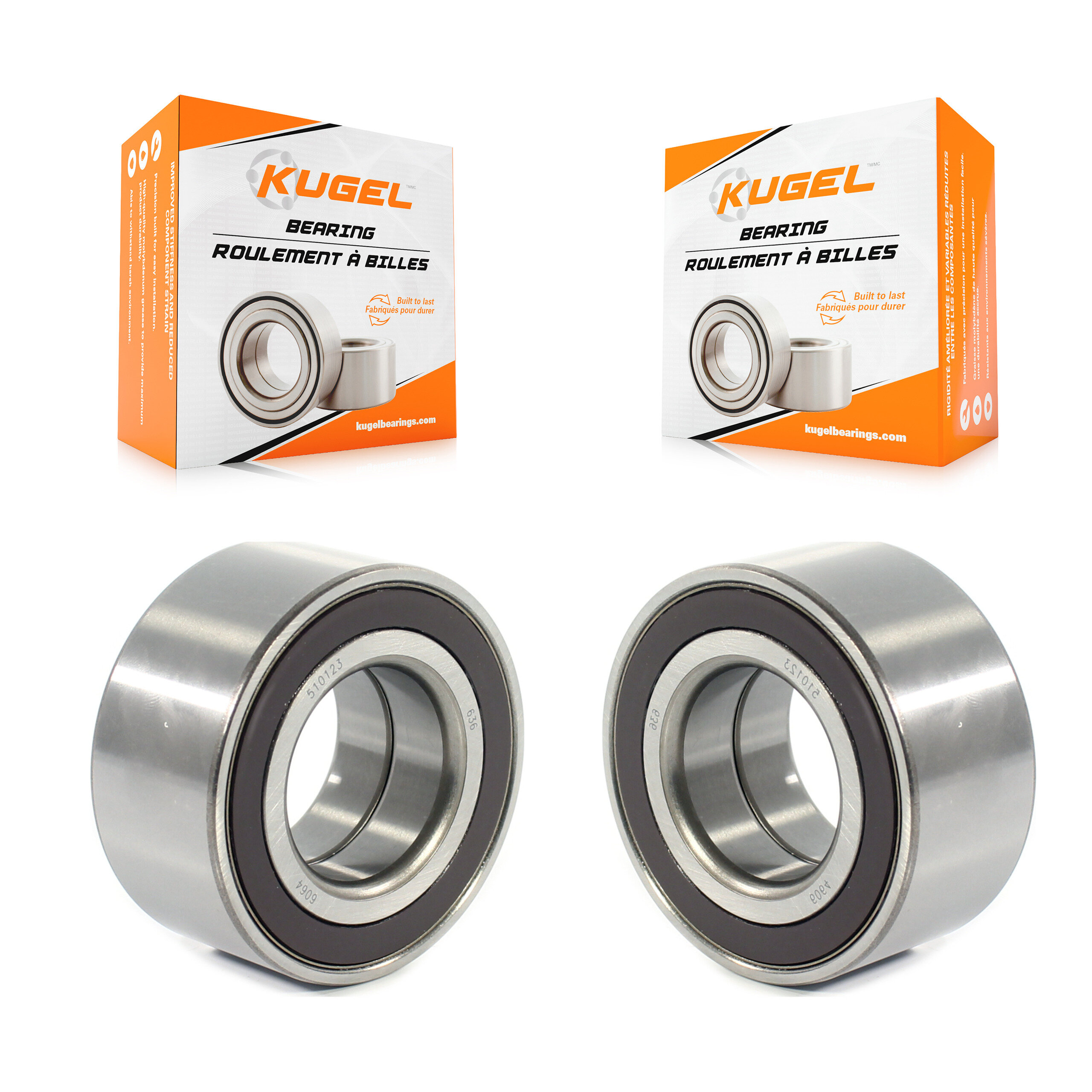 Kugel - K70-102200 - Front Wheel Bearing Kits