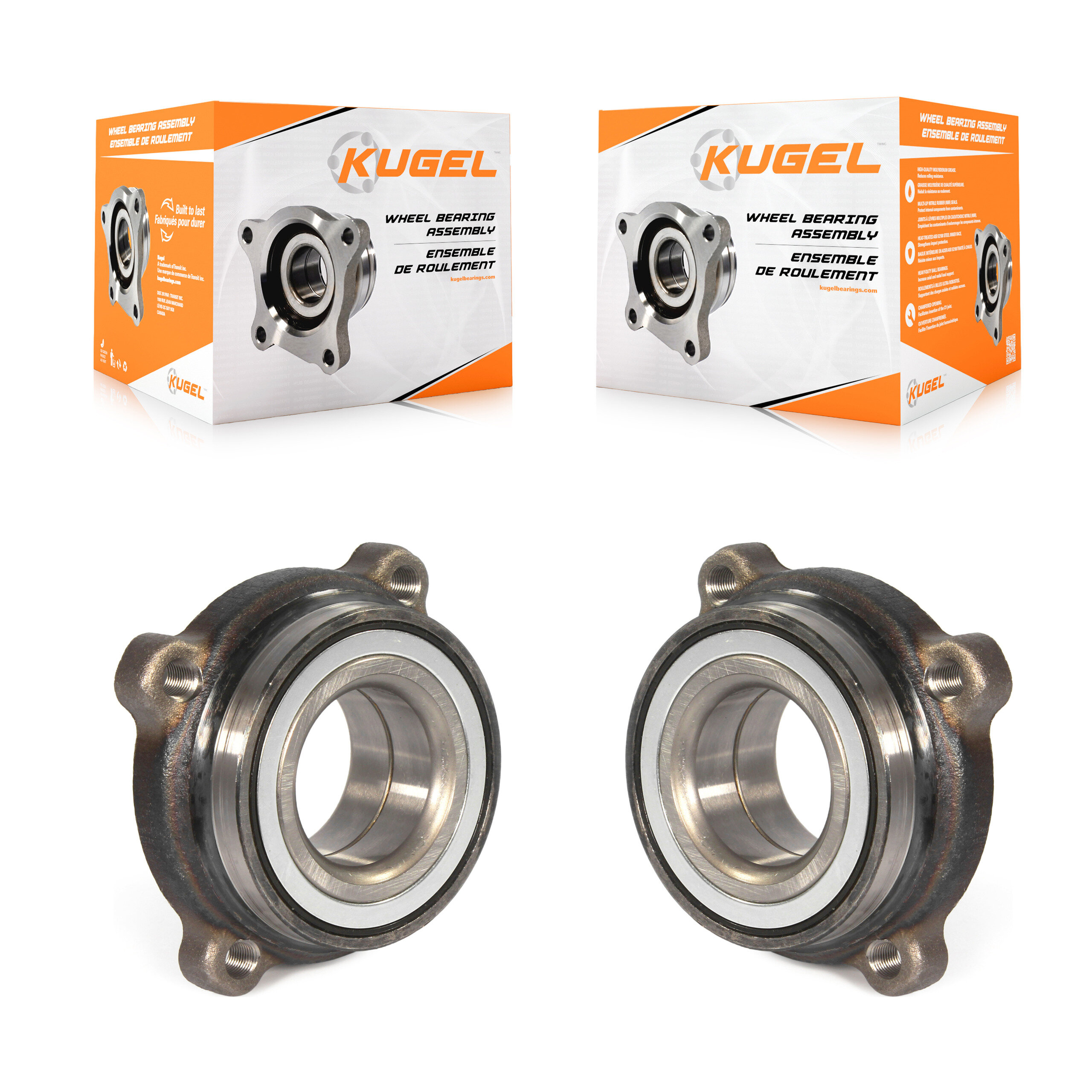Kugel - K70-102251 - Rear Wheel Bearing Assembly Kits