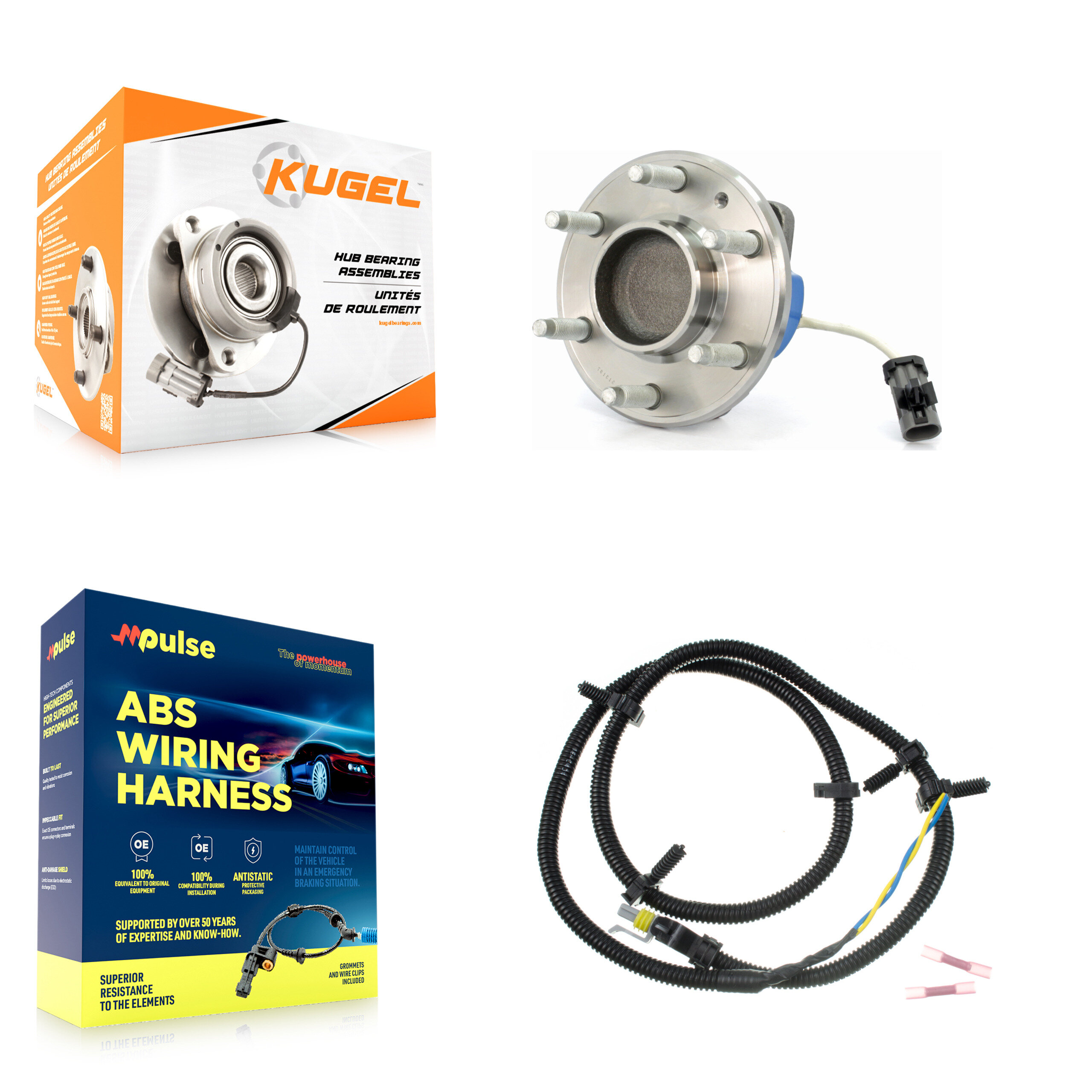 Kugel - K7S-100020 - Front Wheel Bearing and Hub Assembly Kits