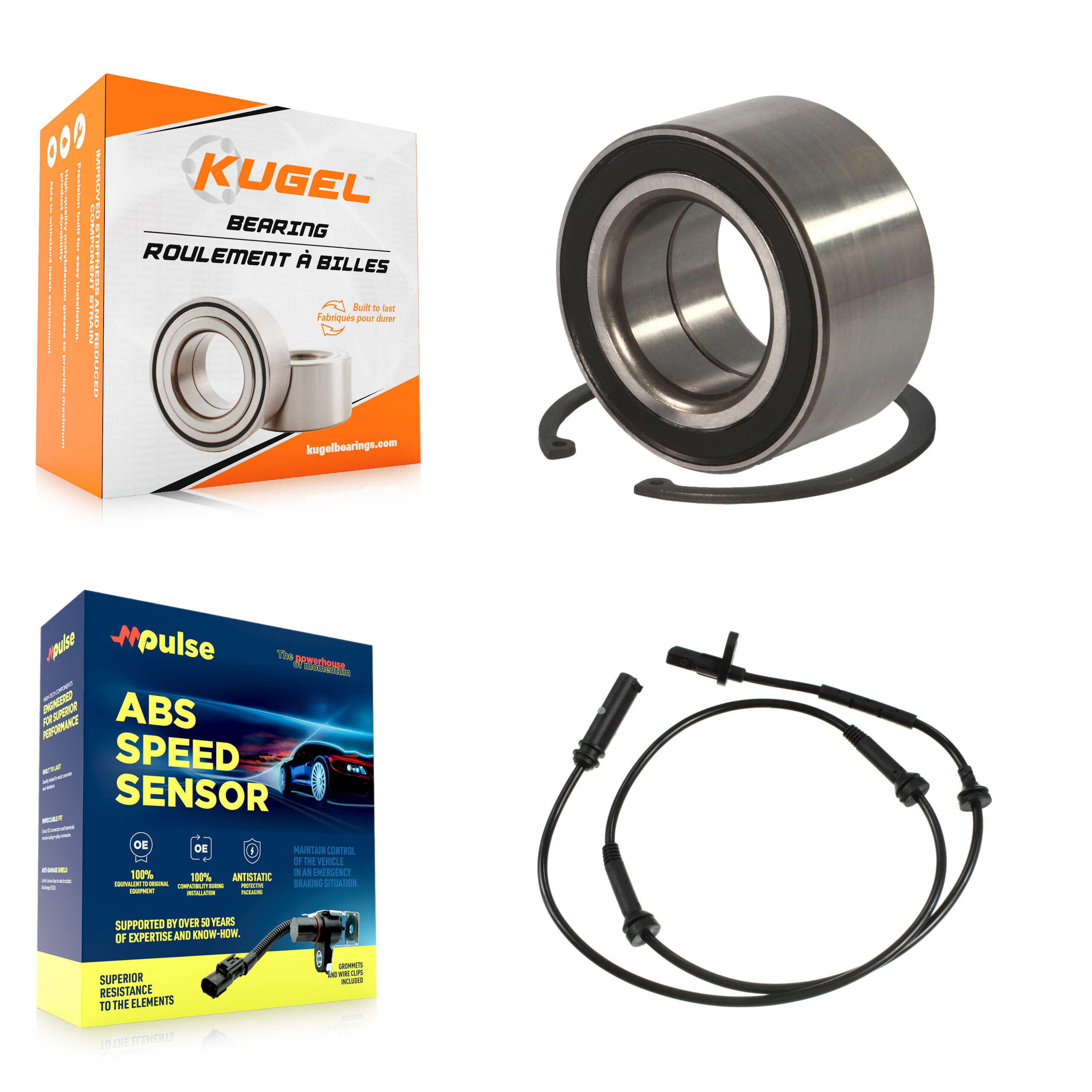 Kugel - K7S-100253 - Front Wheel Bearing Kits