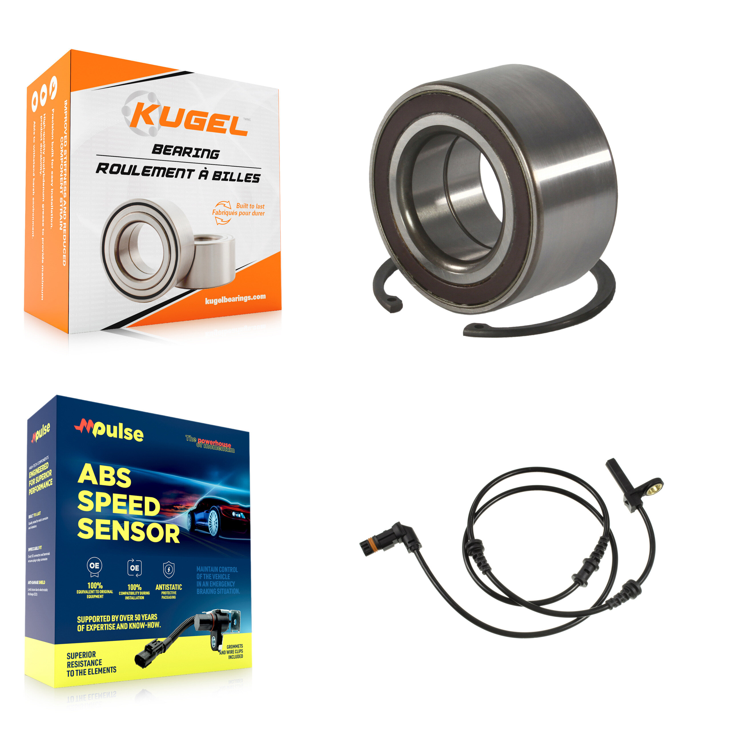 Kugel - K7S-100256 - Front Wheel Bearing Kits