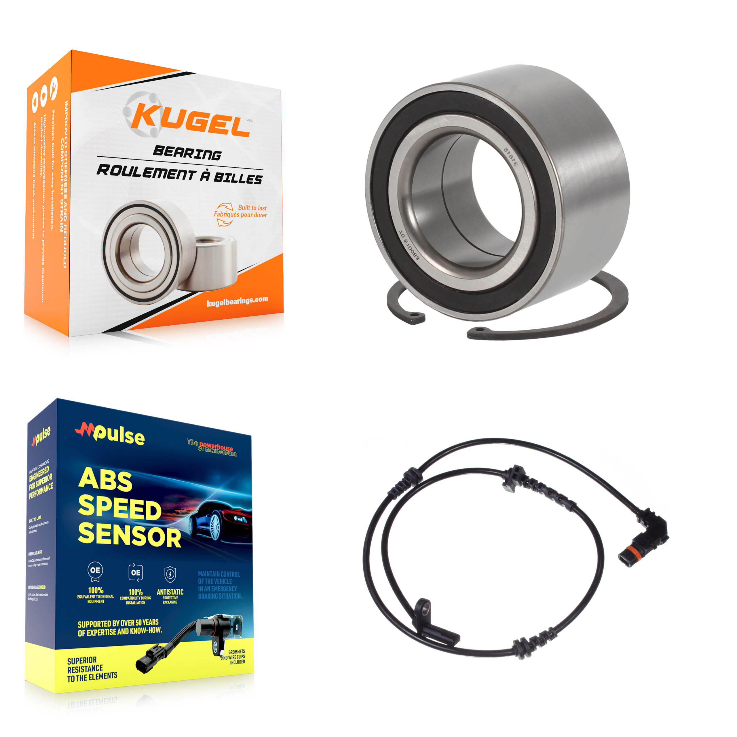 Kugel - K7S-100257 - Front Wheel Bearing Kits