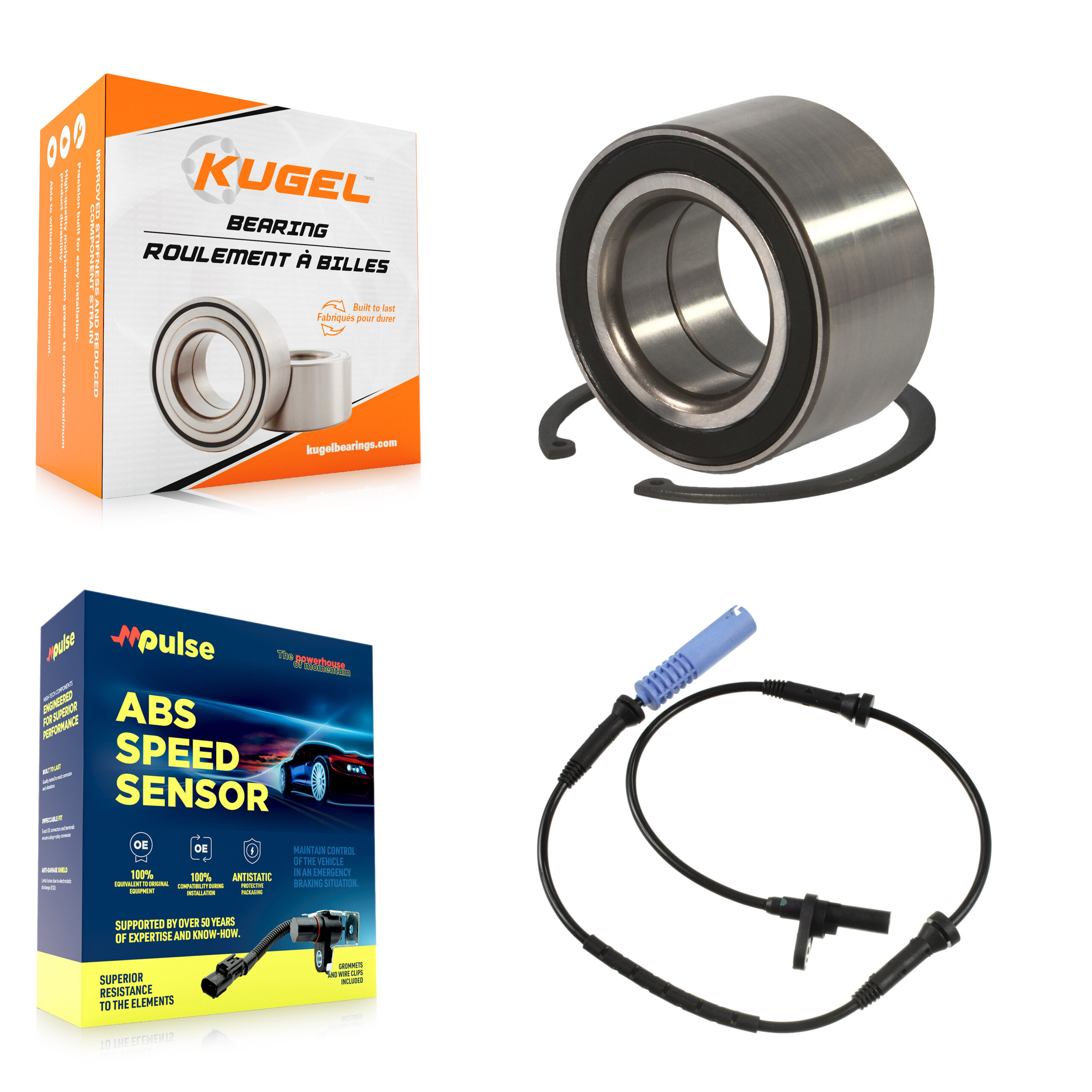 Kugel - K7S-100259 - Front Wheel Bearing Kits
