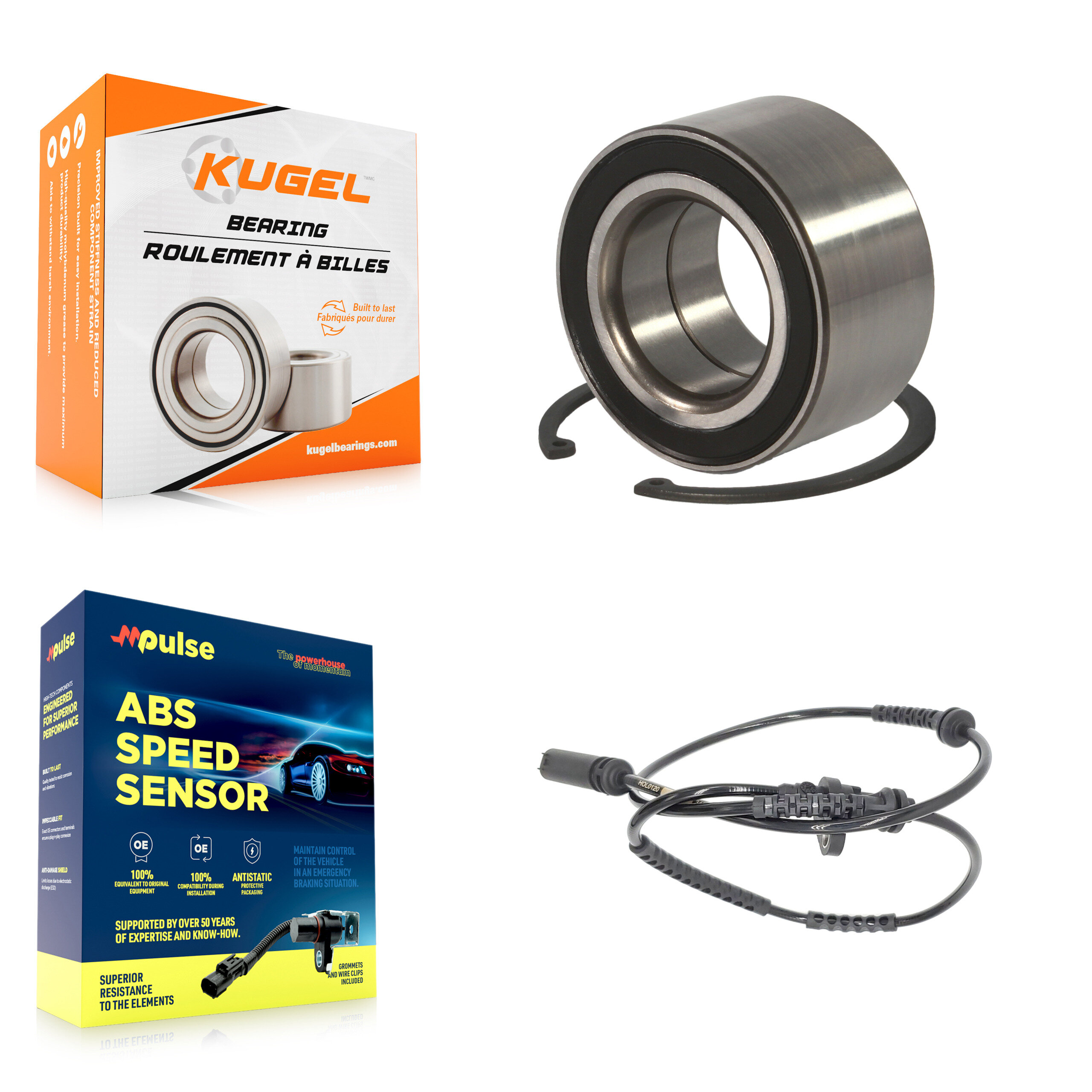 Kugel - K7S-100260 - Front Wheel Bearing Kits