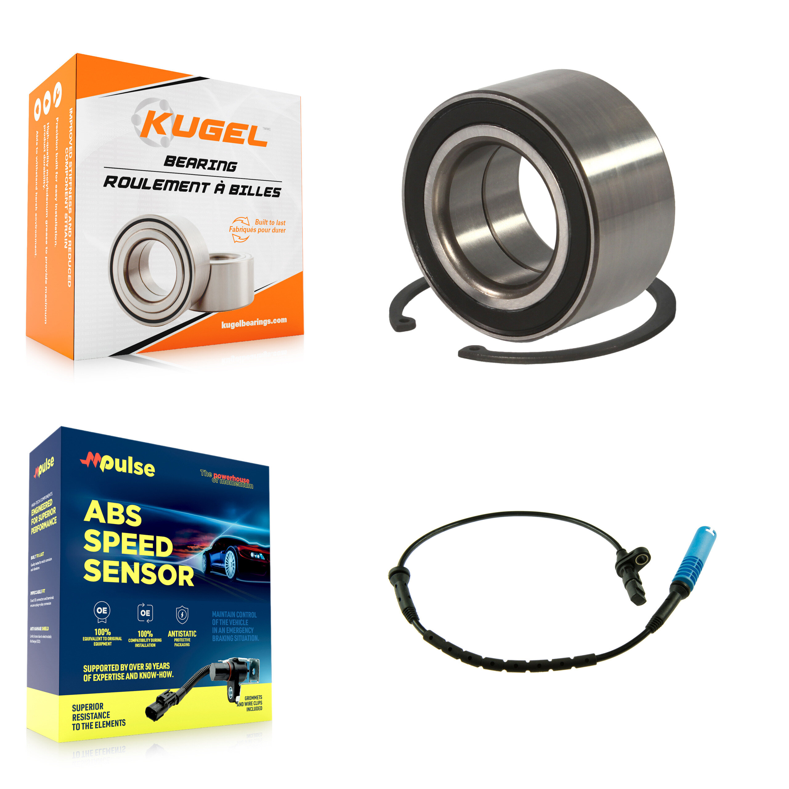 Kugel - K7S-100262 - Front Wheel Bearing Kits