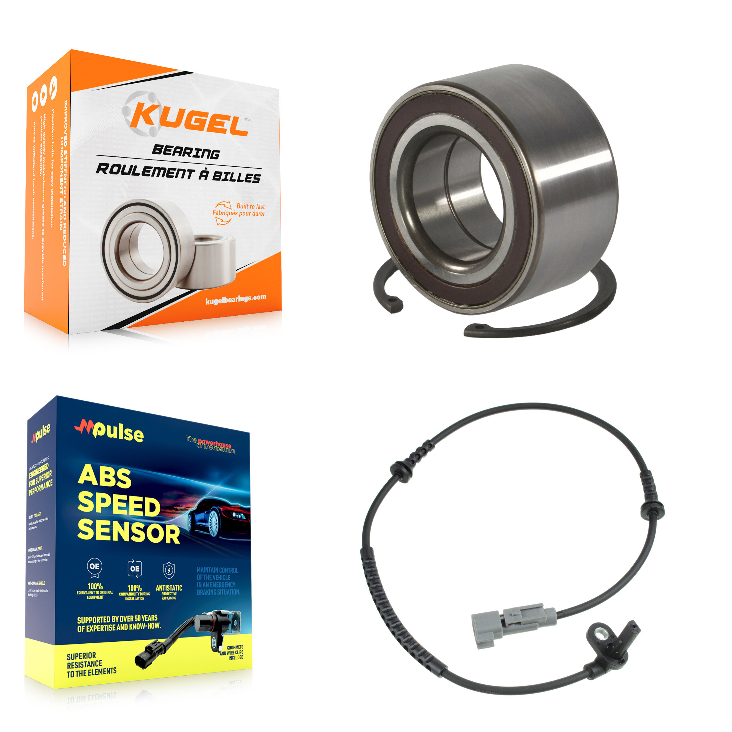 Kugel - K7S-100263 - Front Wheel Bearing Kits
