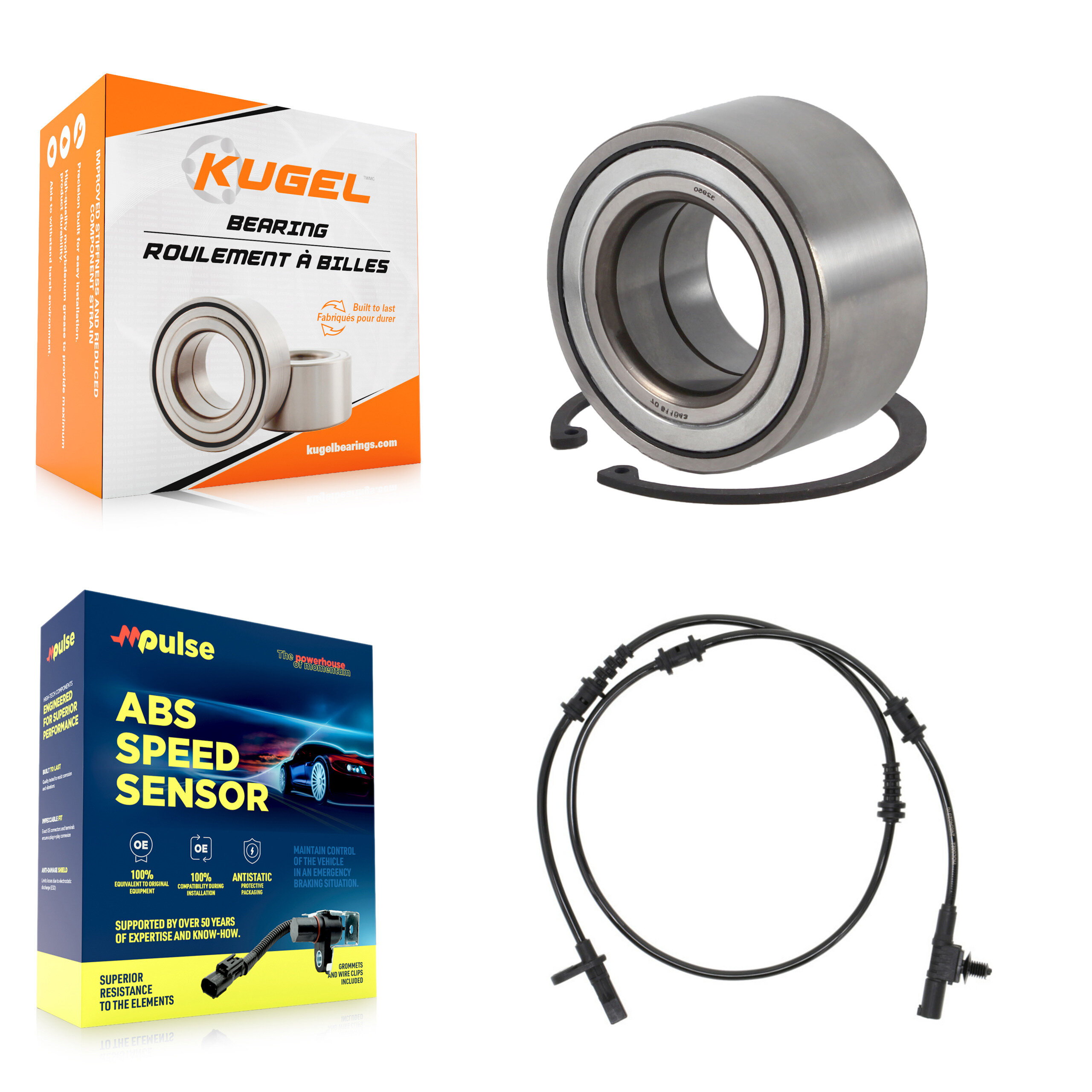 Kugel - K7S-100279 - Front Wheel Bearing Kits