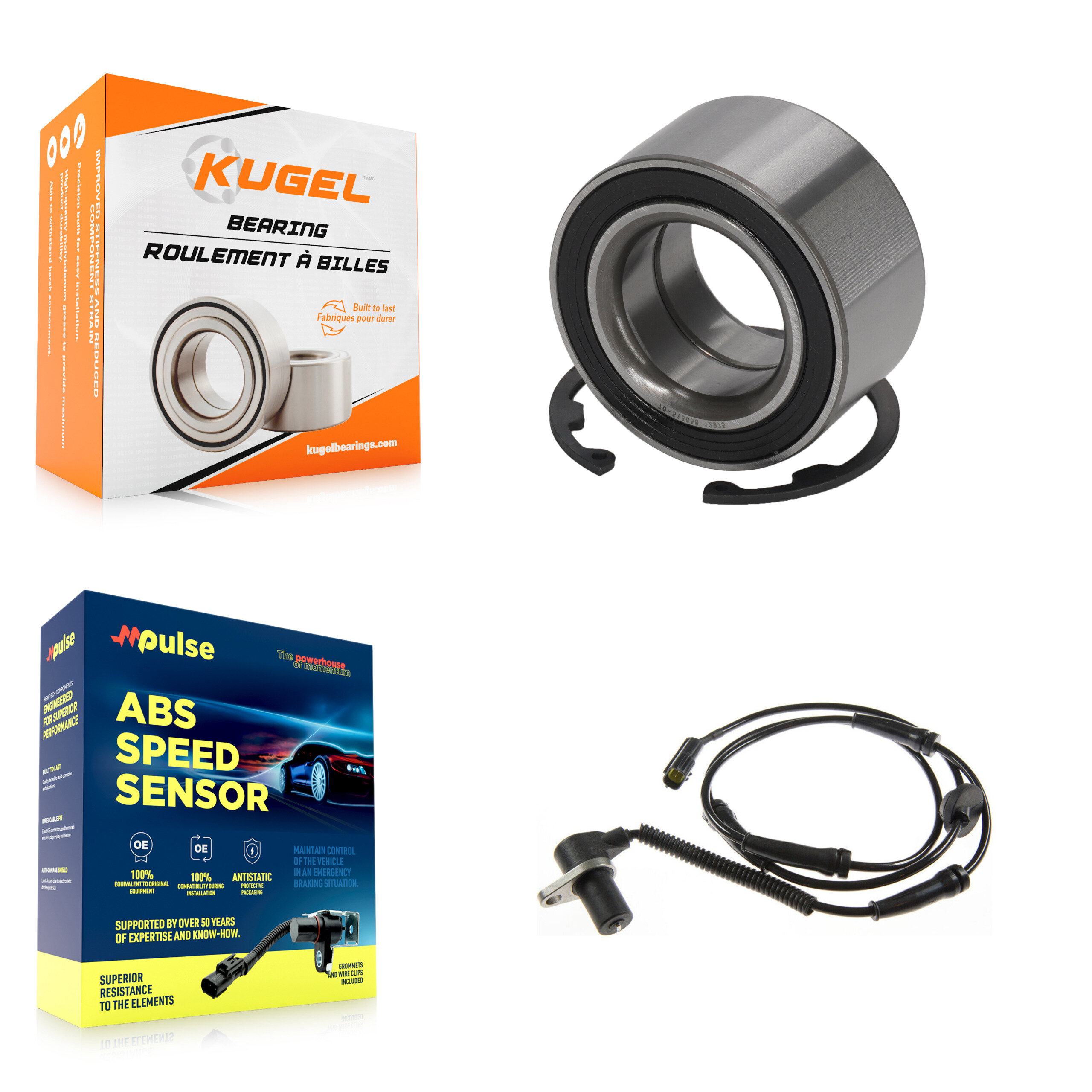 Kugel - K7S-100280 - Front Wheel Bearing Kits