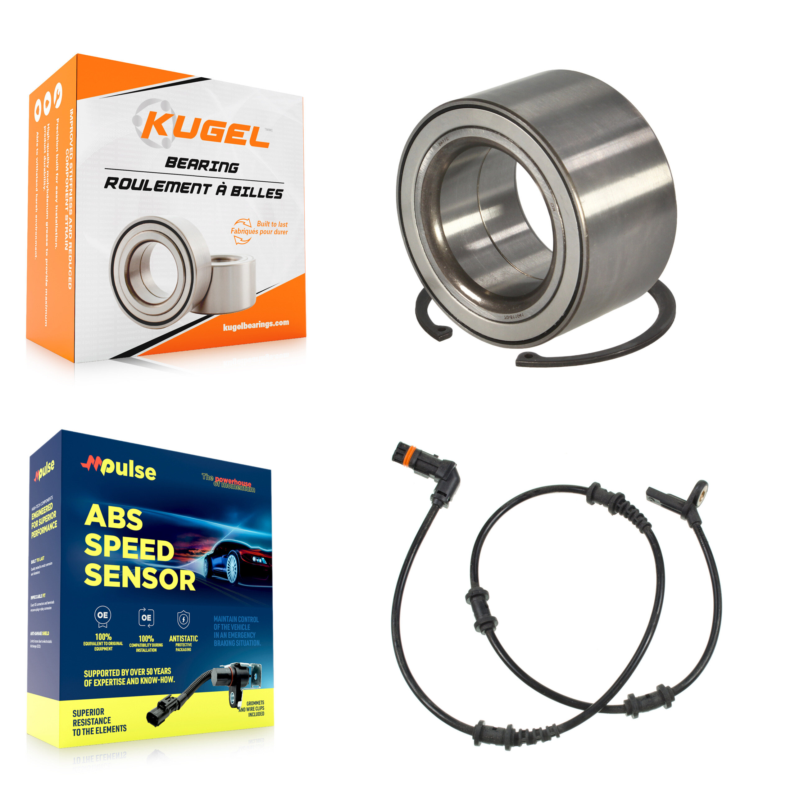 Kugel - K7S-100281 - Front Wheel Bearing Kits