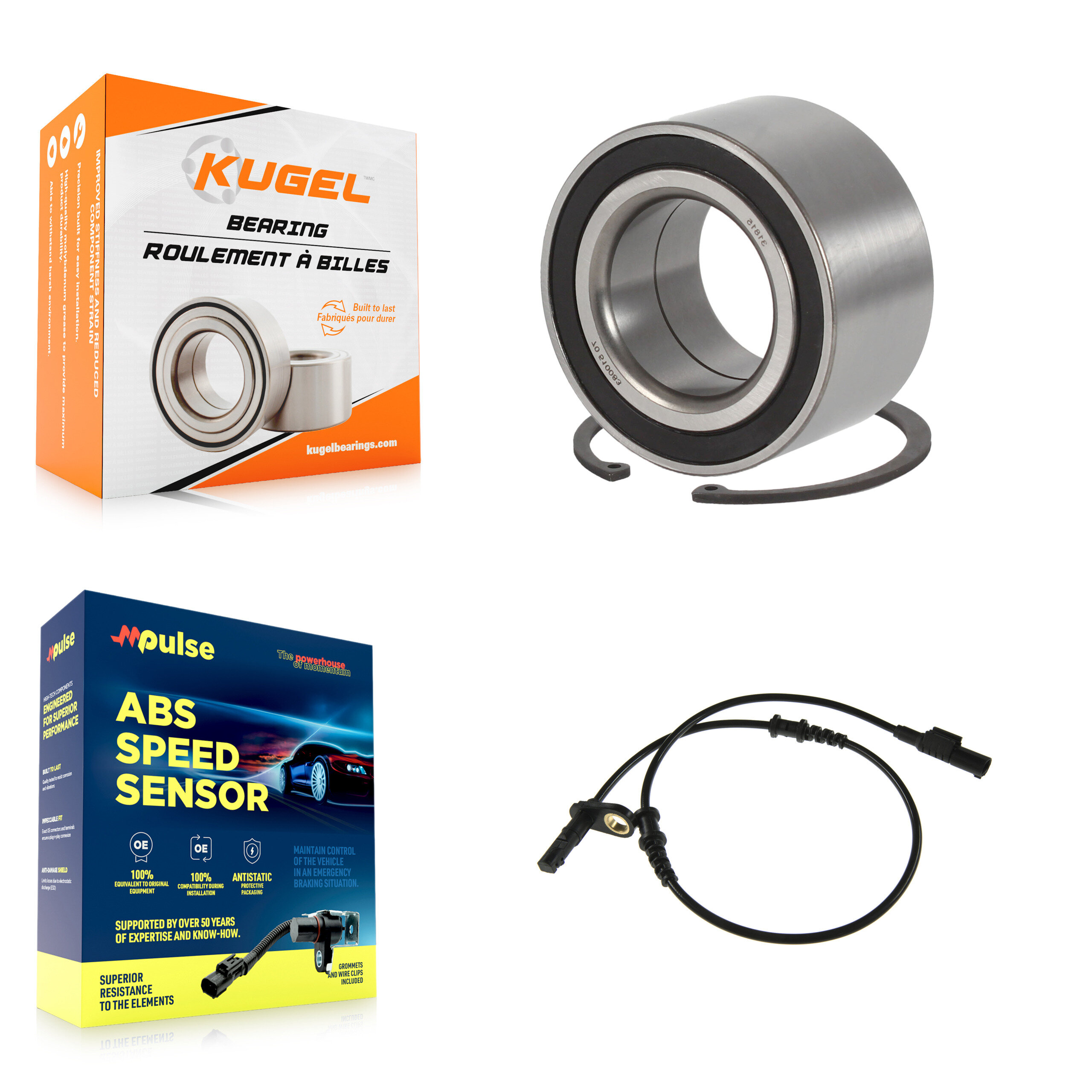 Kugel - K7S-100284 - Front Wheel Bearing Kits