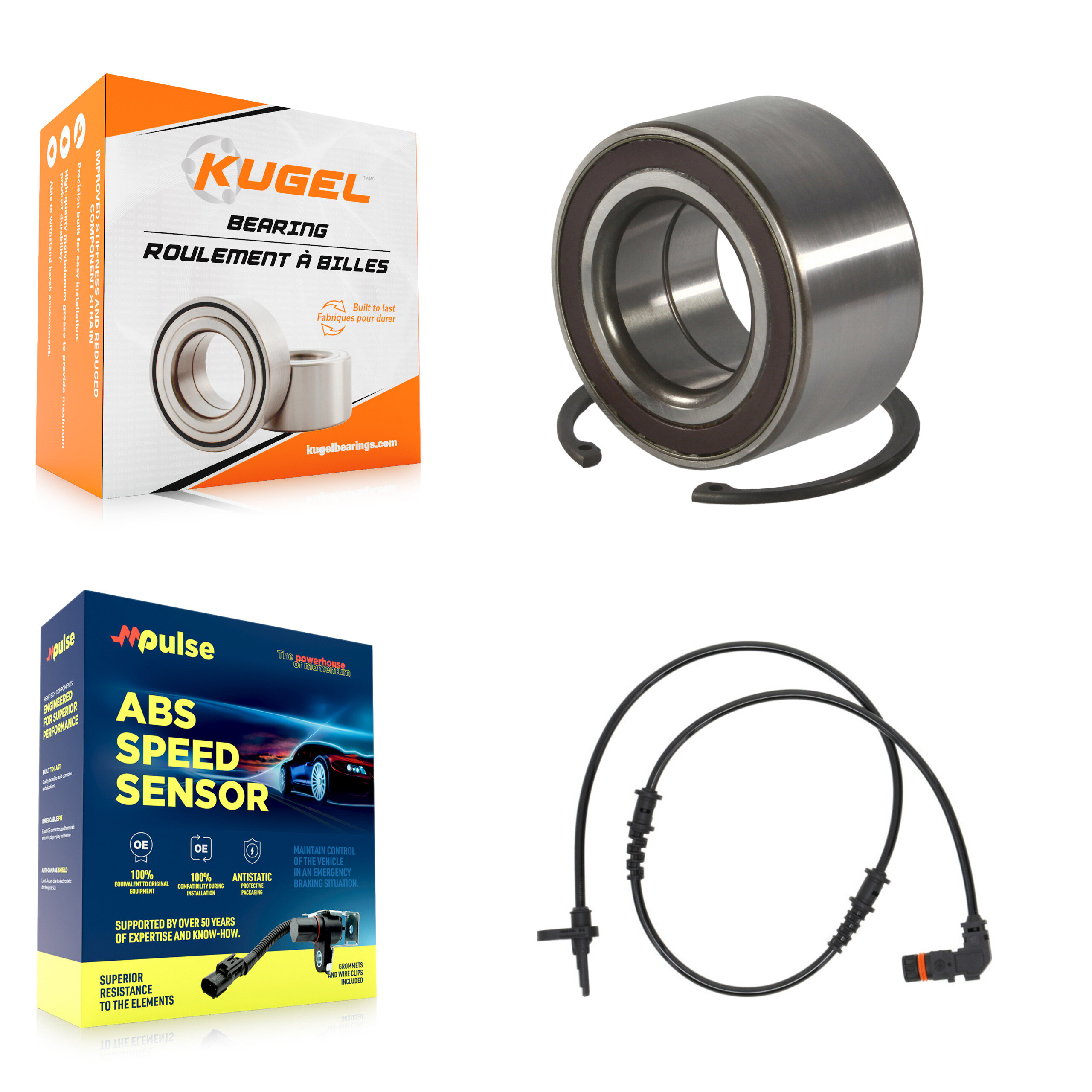Kugel - K7S-100287 - Front Wheel Bearing Kits