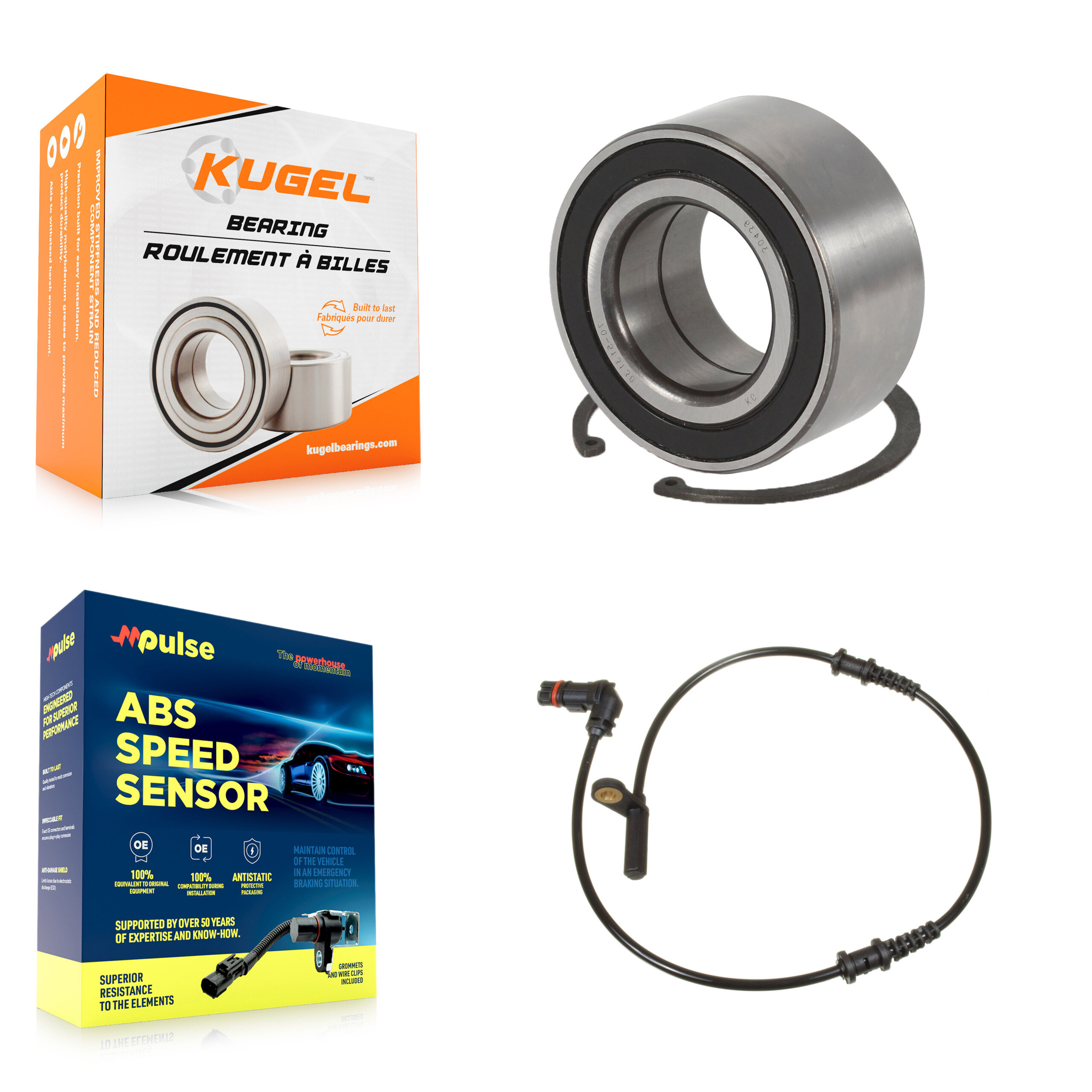 Kugel - K7S-100290 - Front Wheel Bearing Kits