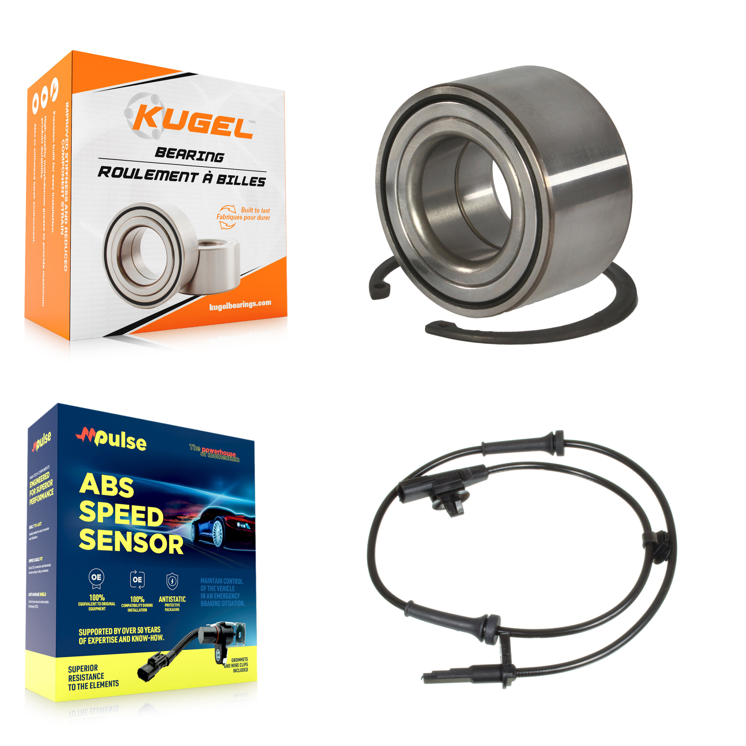 Kugel - K7S-100293 - Front Wheel Bearing Kits