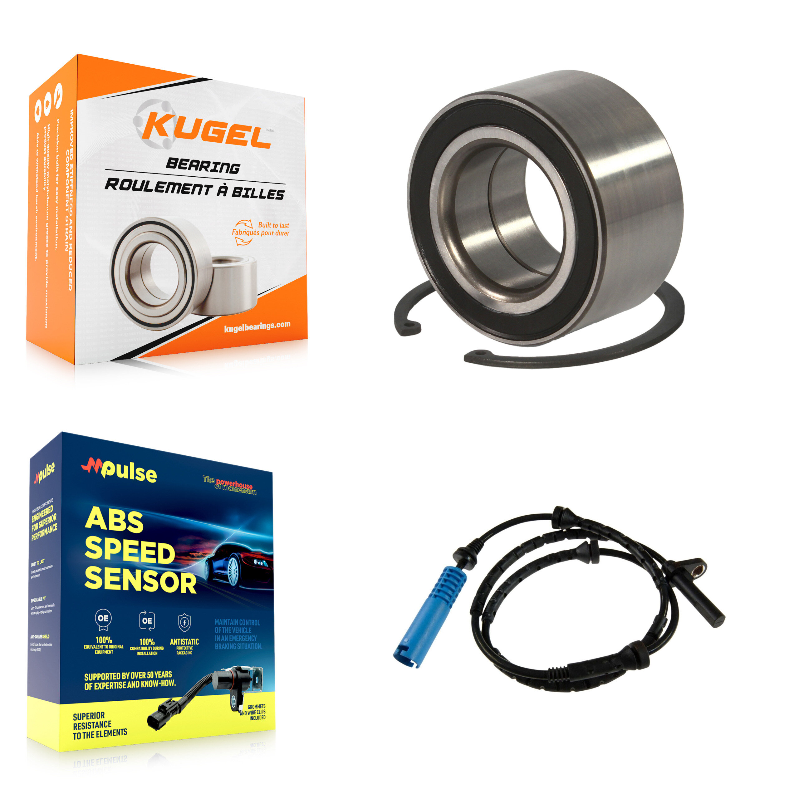 Kugel - K7S-100297 - Front Wheel Bearing Kits
