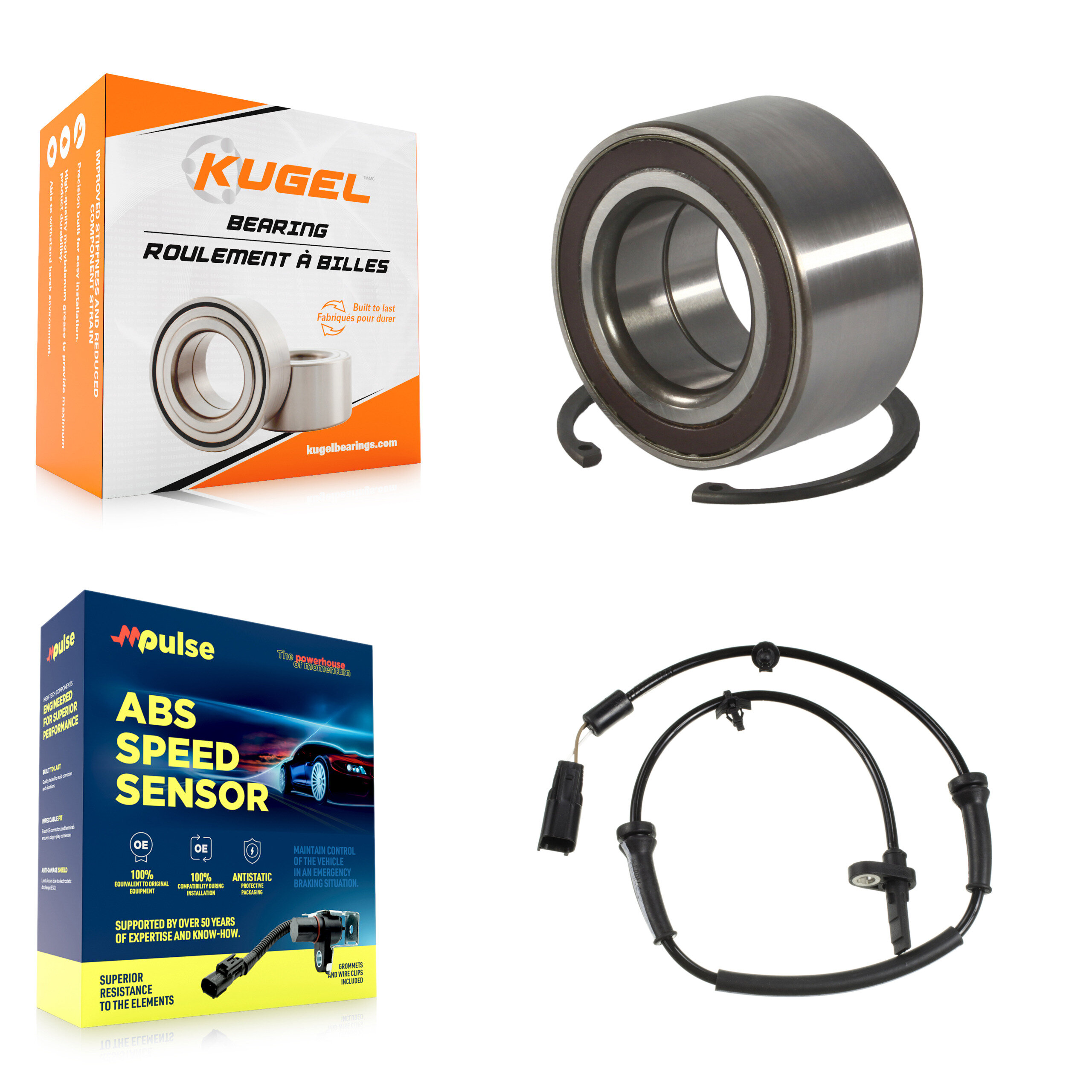 Kugel - K7S-100298 - Front Wheel Bearing Kits