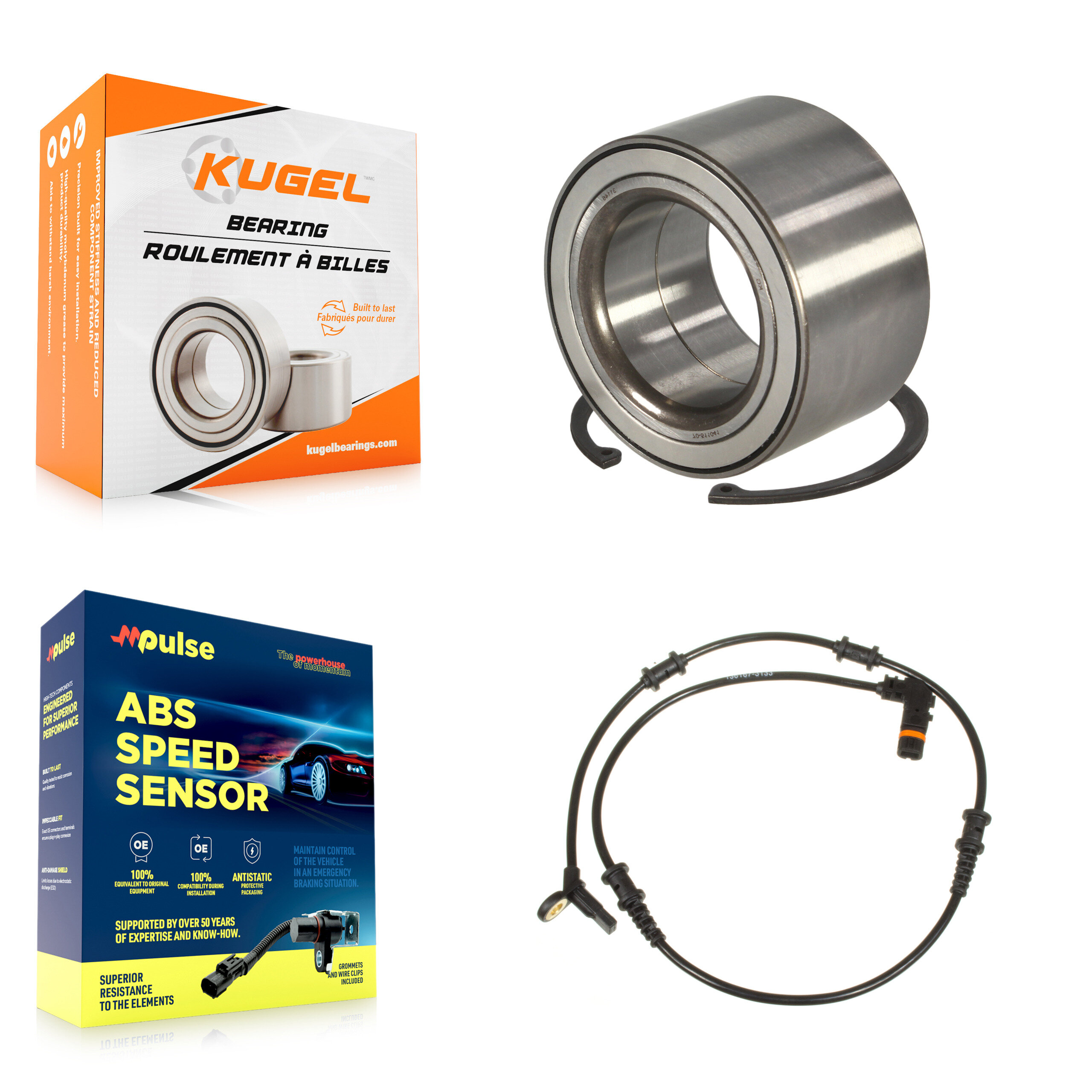 Kugel - K7S-100300 - Front Wheel Bearing Kits