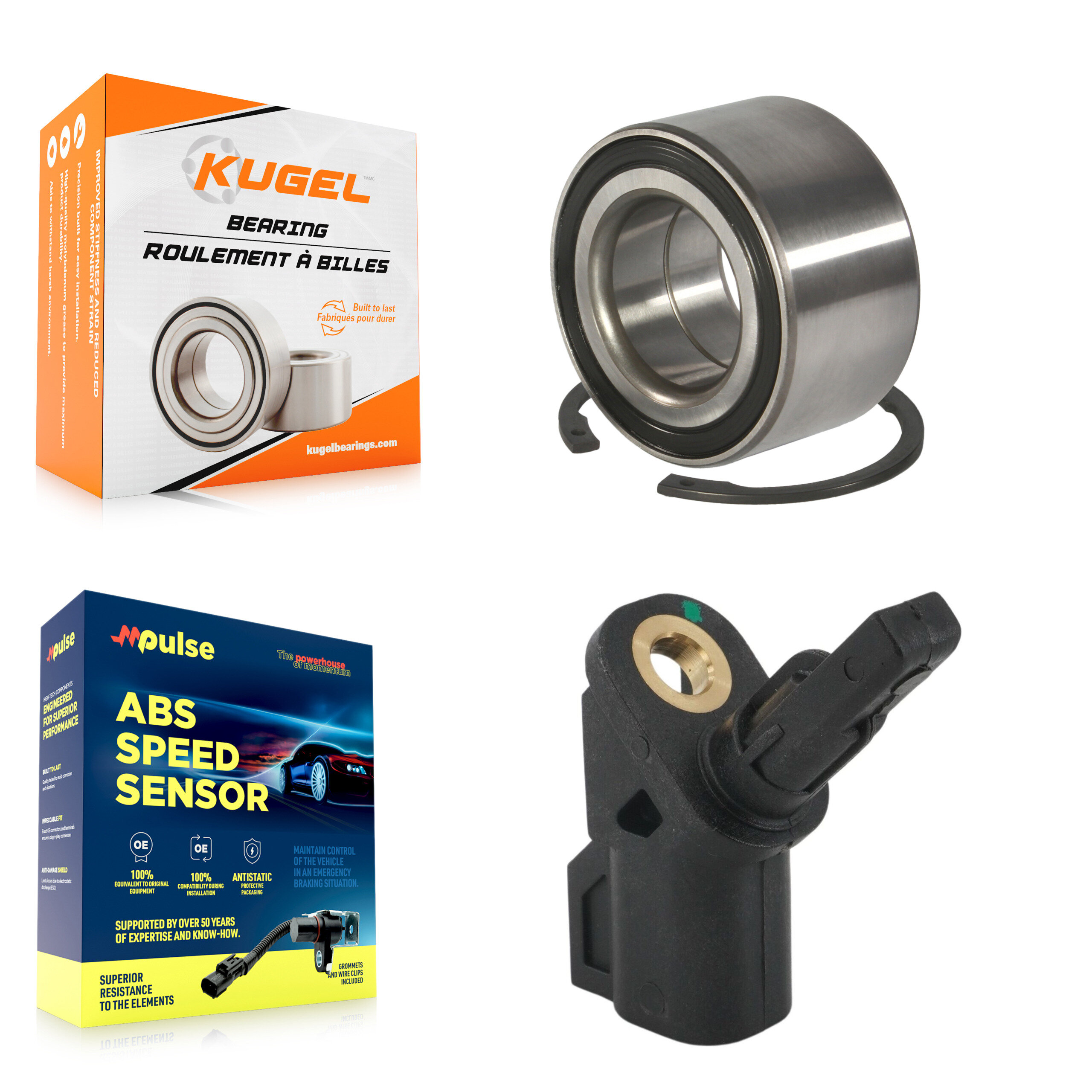 Kugel - K7S-100303 - Front Wheel Bearing Kits