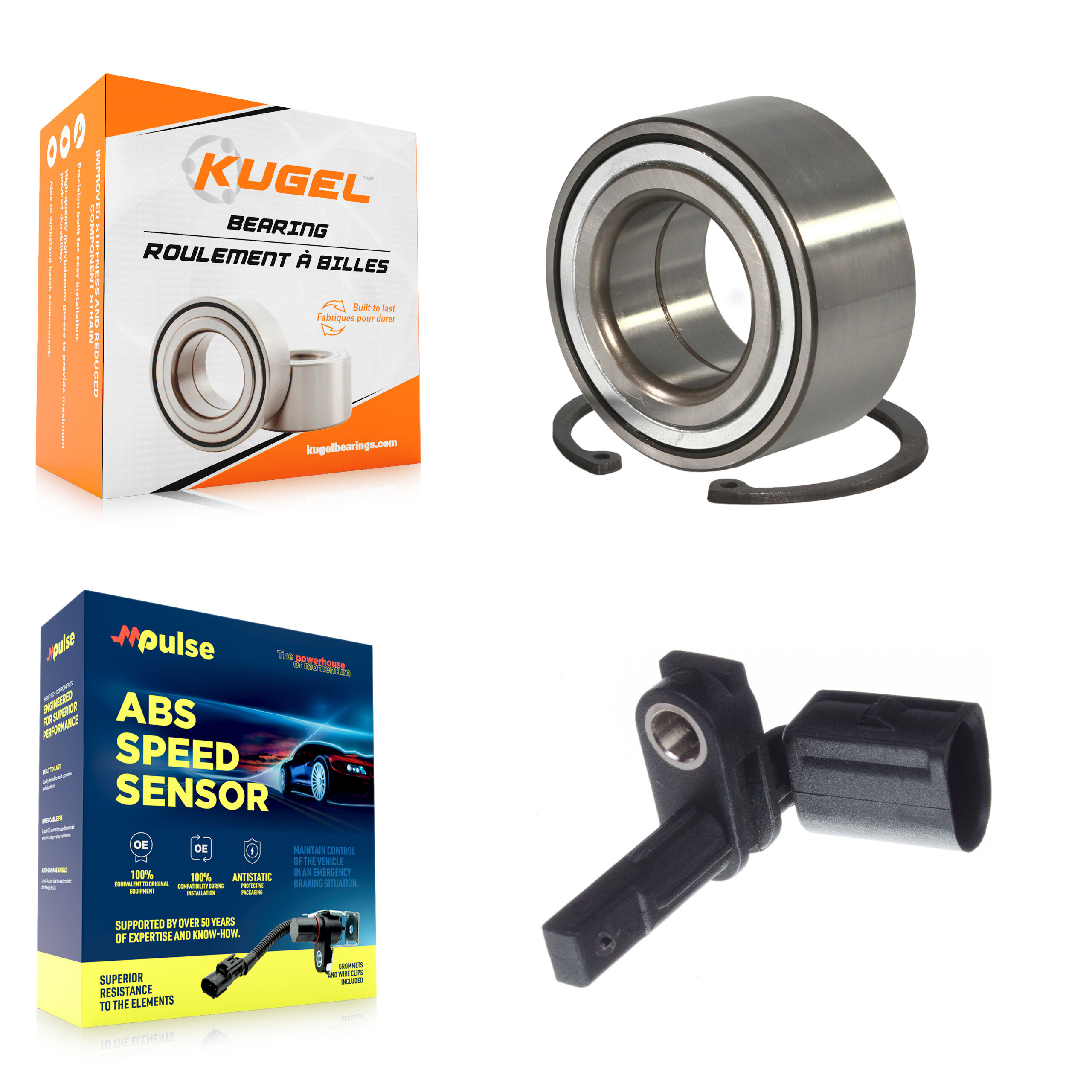 Kugel - K7S-100304 - Front Wheel Bearing Kits