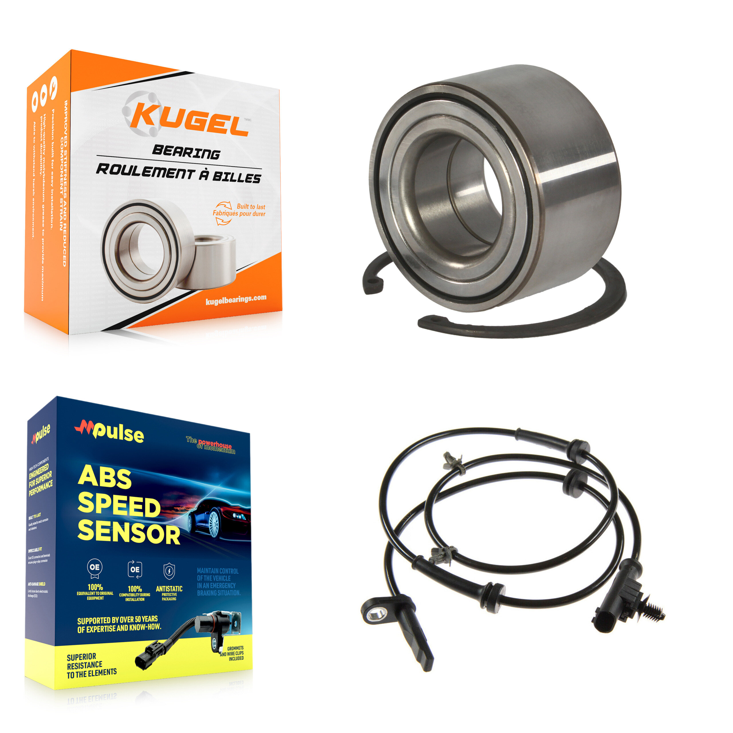 Kugel - K7S-100305 - Front Wheel Bearing Kits