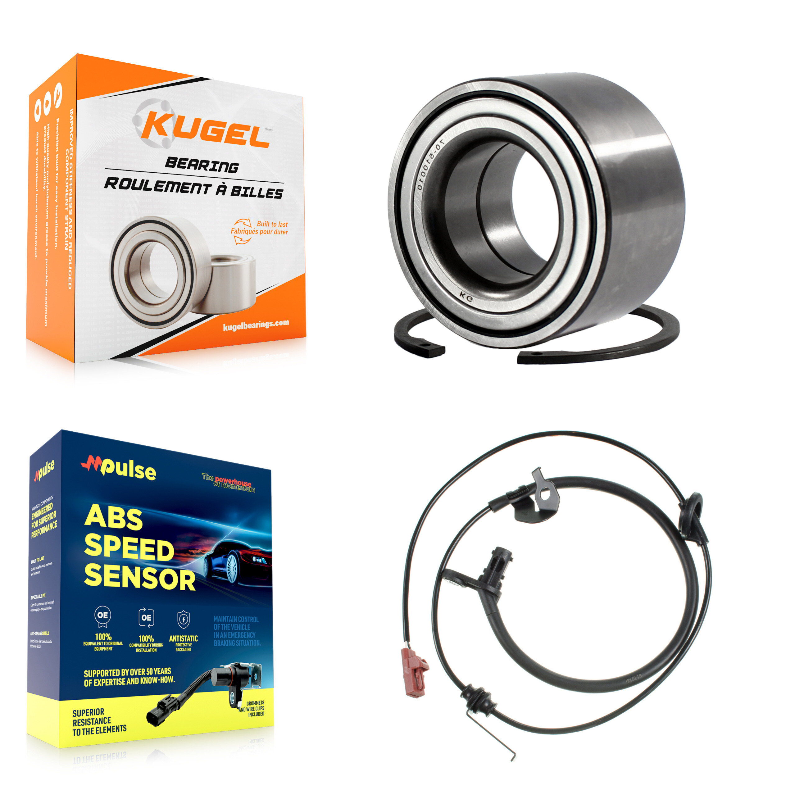 Kugel - K7S-100324 - Rear Wheel Bearing Kits
