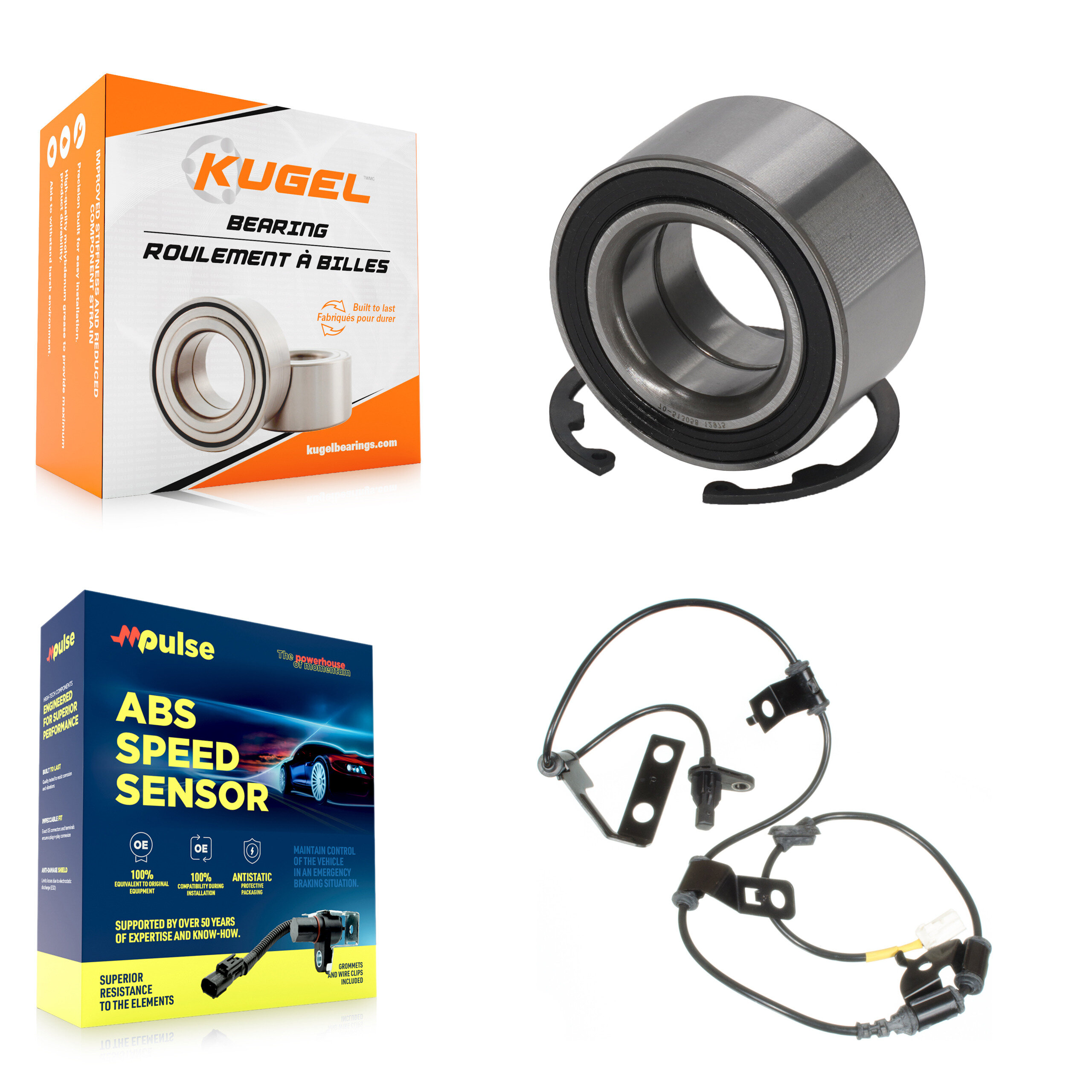 Kugel - K7S-100325 - Rear Wheel Bearing Kits