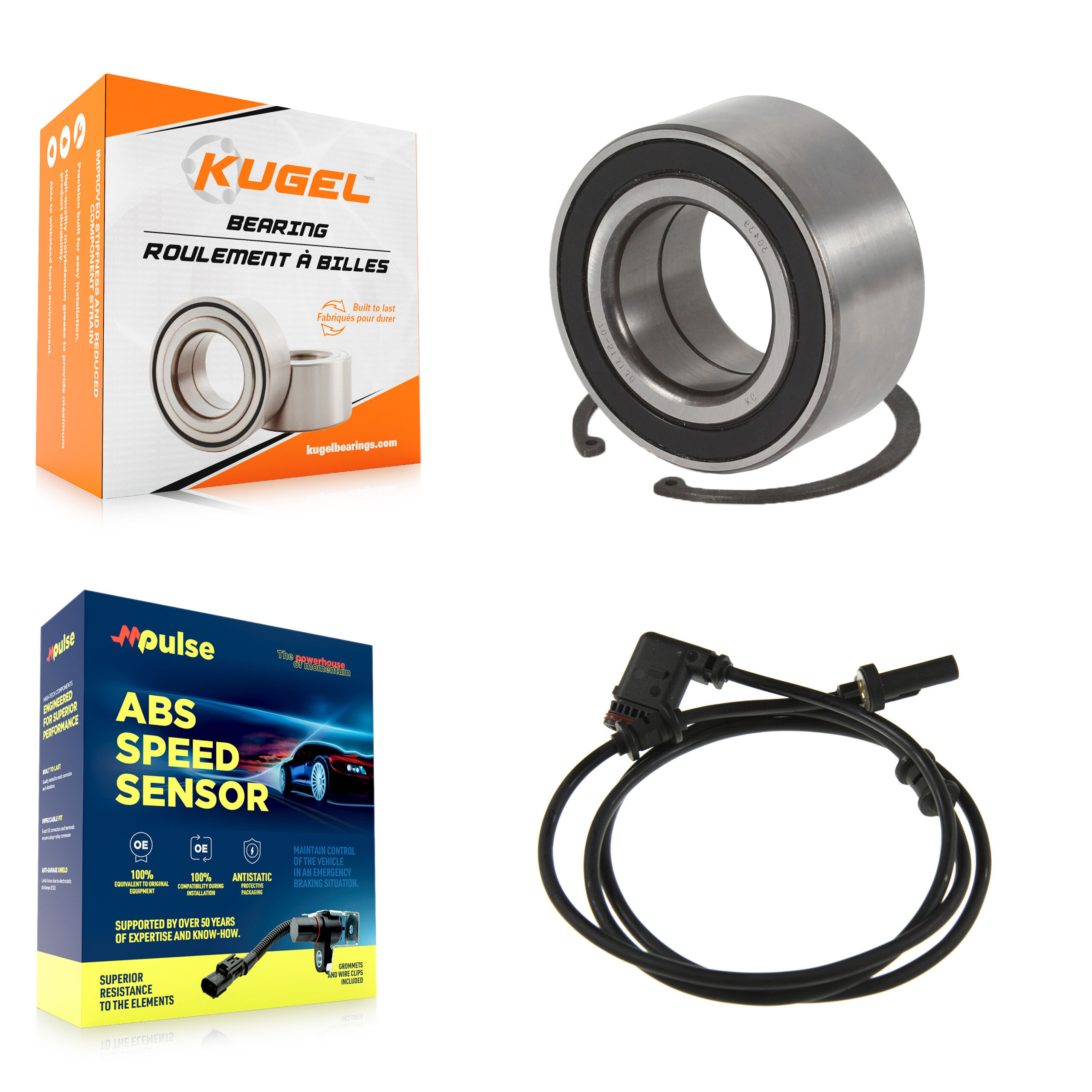 Kugel - K7S-100657 - Rear Wheel Bearing Kits