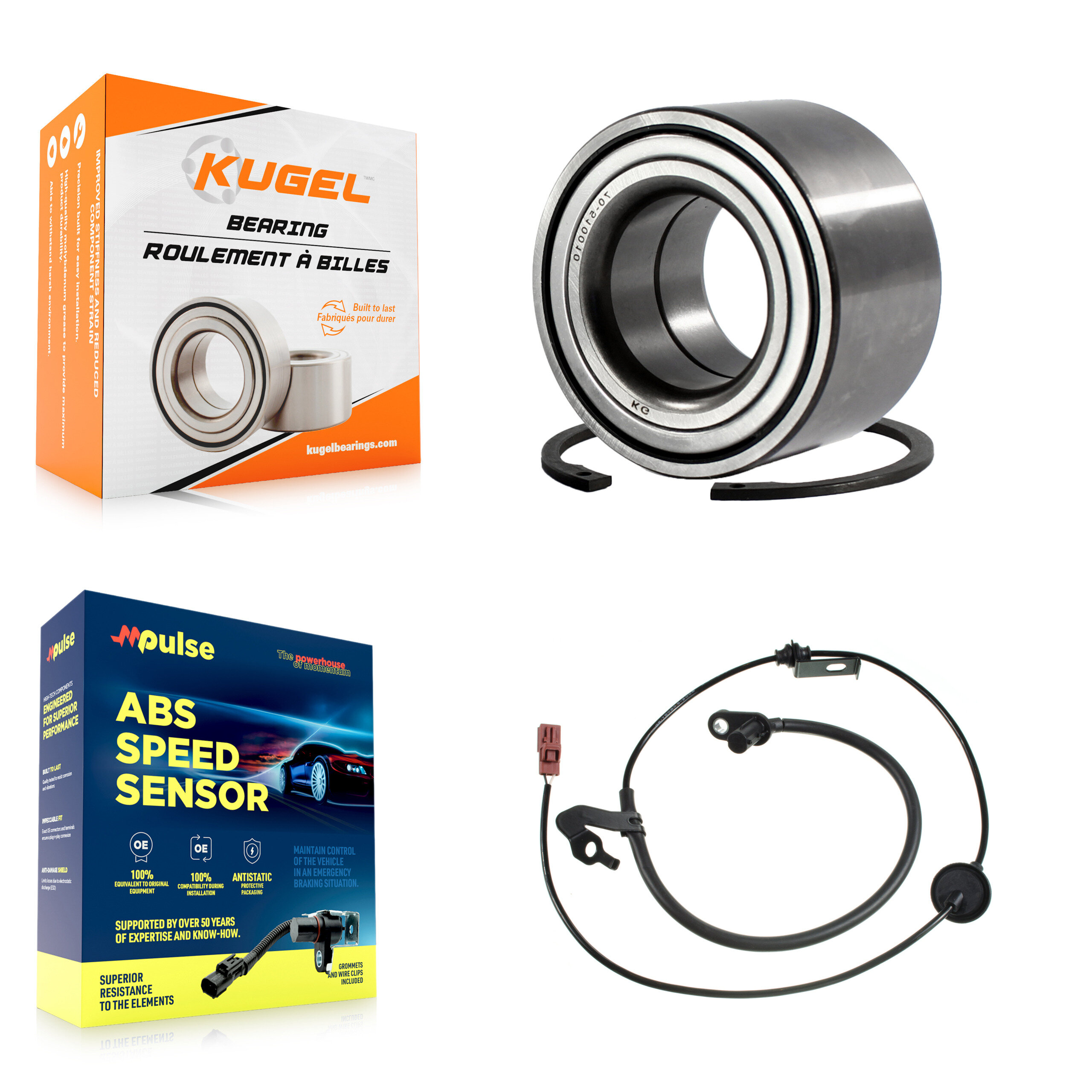 Kugel - K7S-100660 - Rear Wheel Bearing Kits
