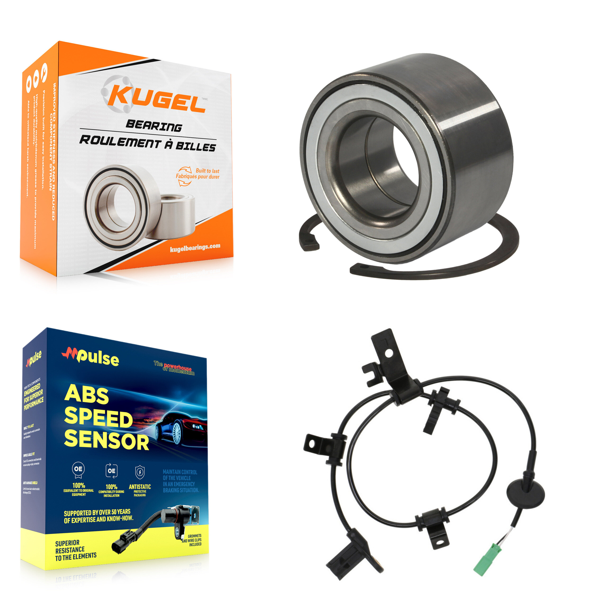 Kugel - K7S-100670 - Rear Wheel Bearing Kits
