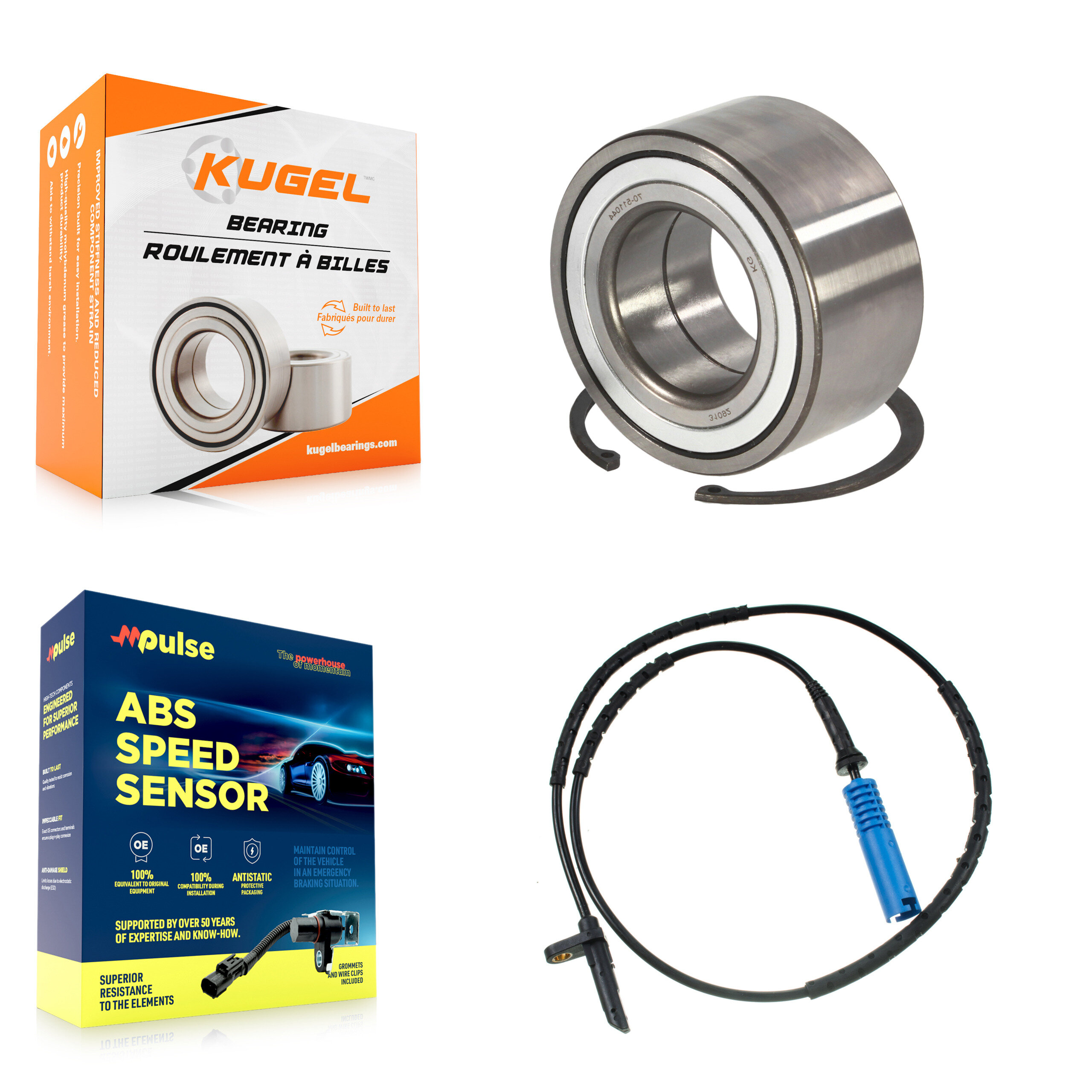 Kugel - K7S-101477 - Rear Wheel Bearing Kits