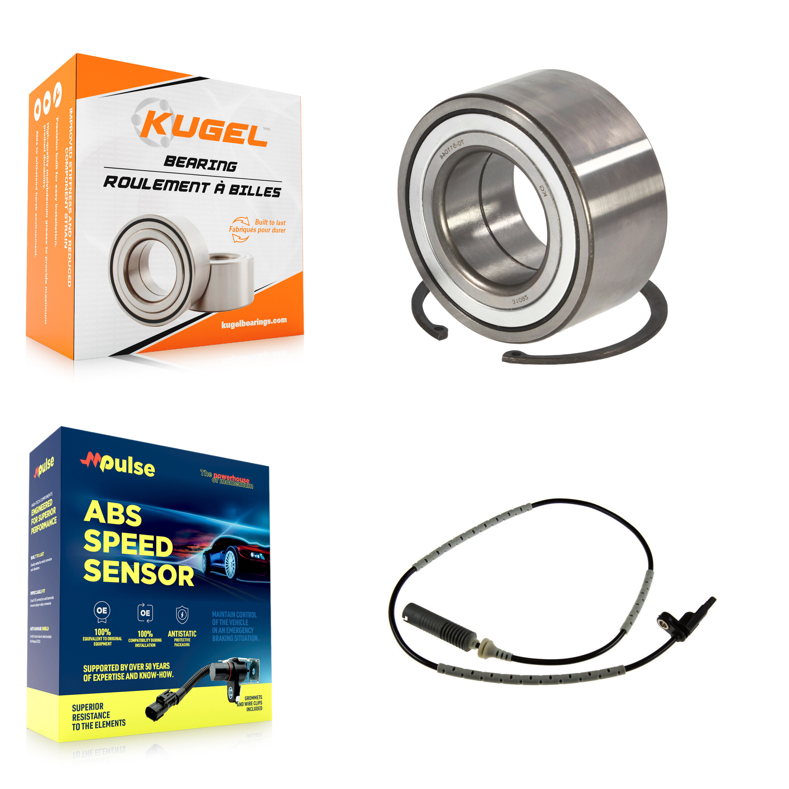 Kugel - K7S-101493 - Rear Wheel Bearing Kits