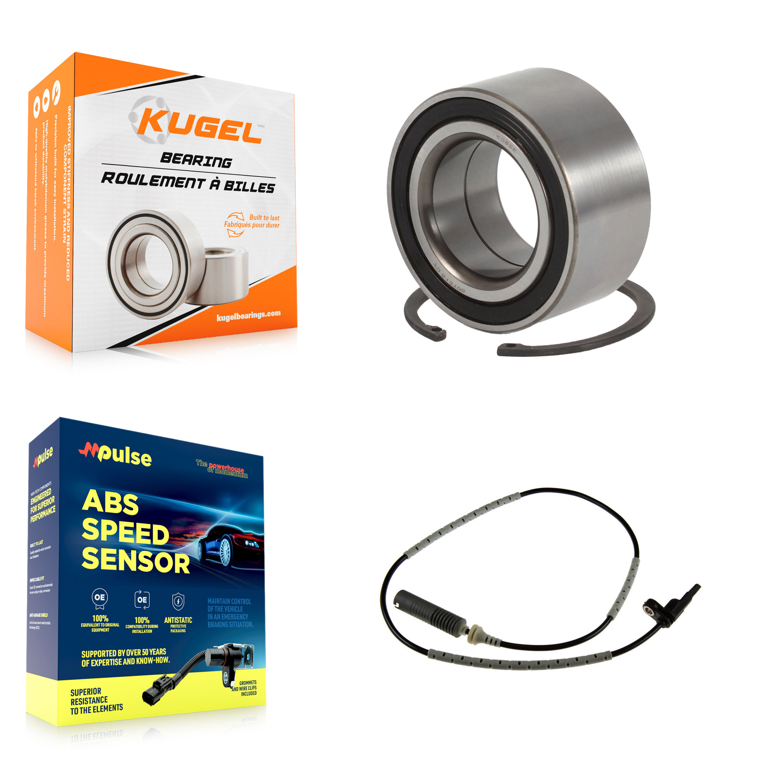 Kugel - K7S-101496 - Rear Wheel Bearing Kits