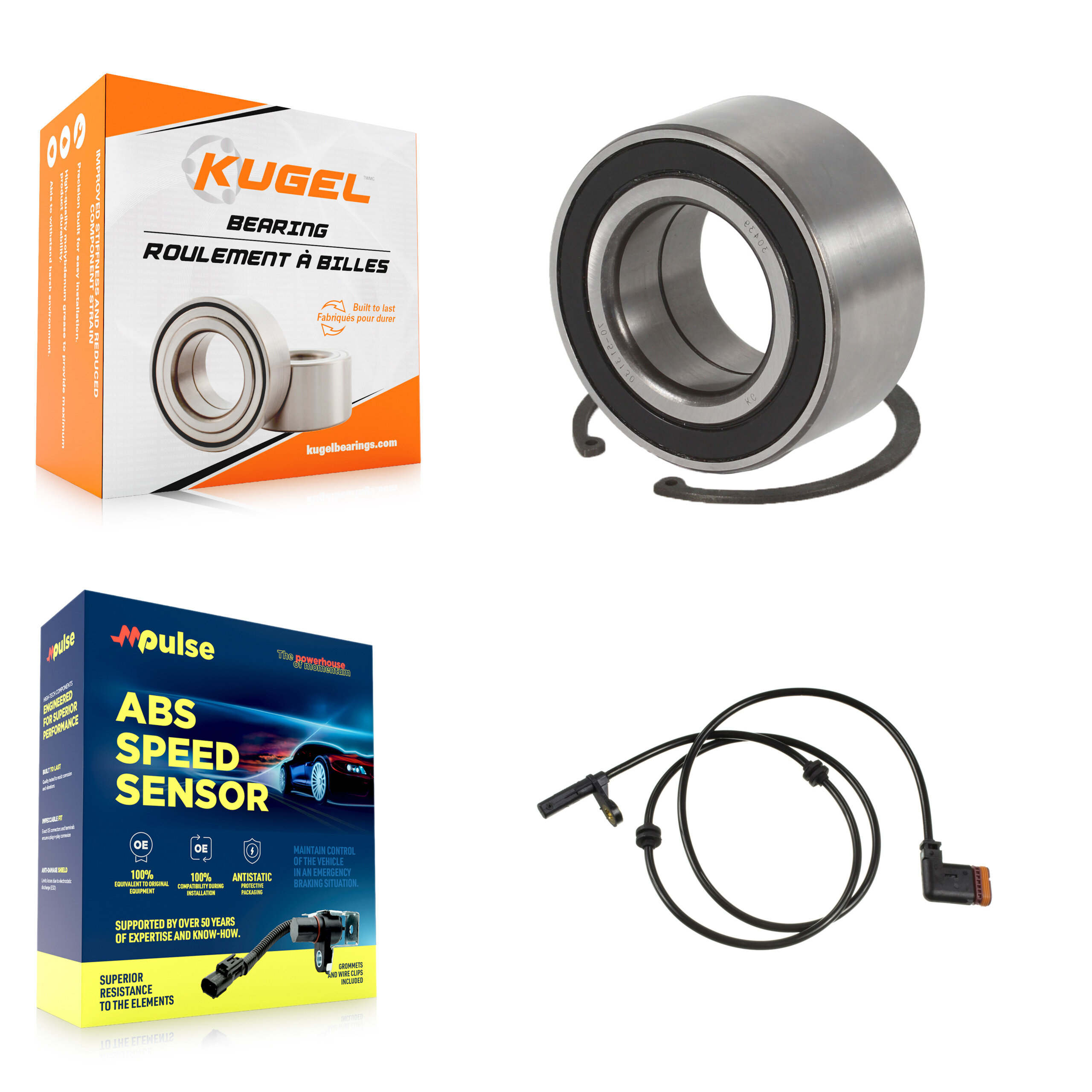 Kugel - K7S-101518 - Rear Wheel Bearing Kits