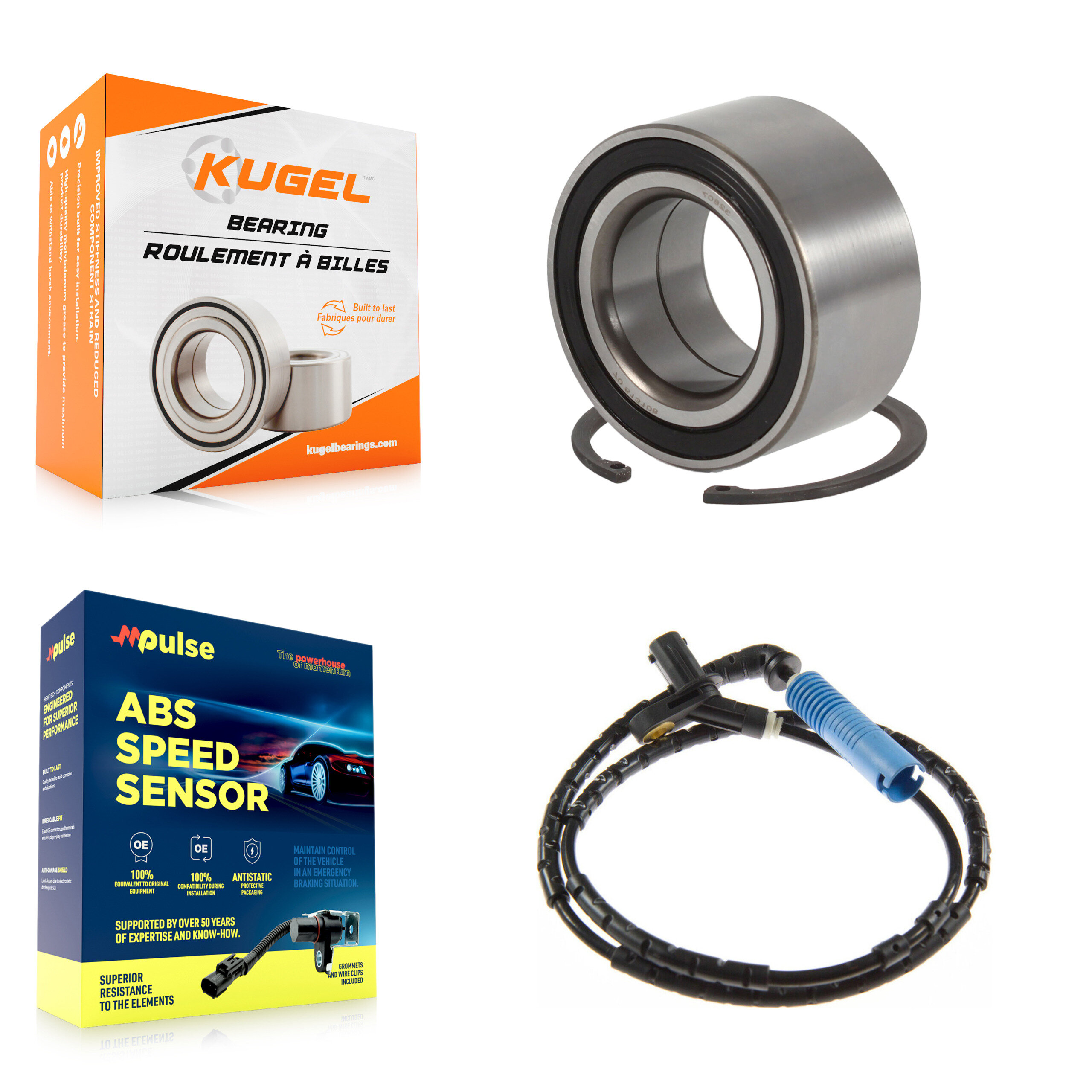 Kugel - K7S-101520 - Rear Wheel Bearing Kits